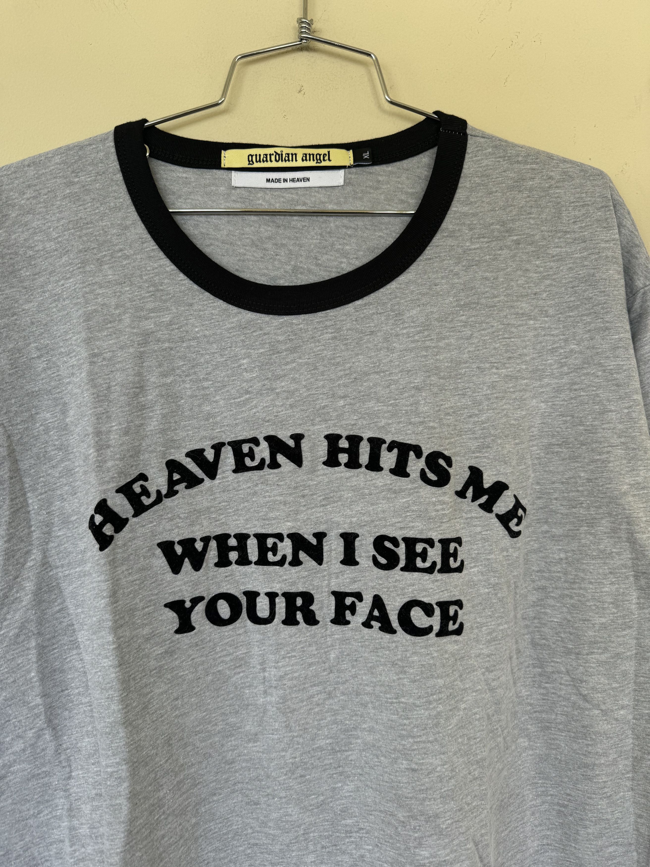 Guardian Angel Guardian Angel Heaven Hits Me Tee Size US XL / EU 56 / 4 - 3 Thumbnail
