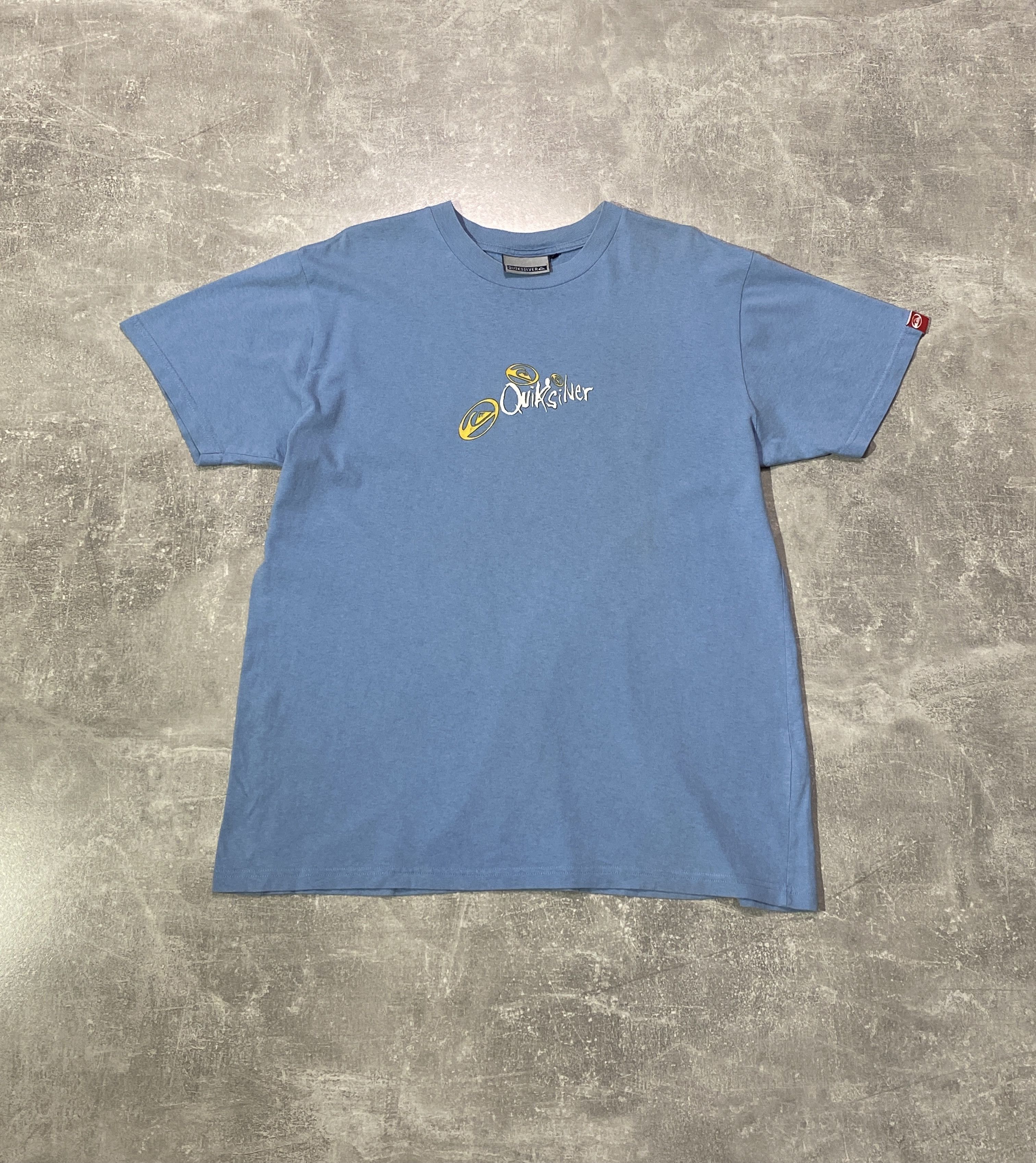 Quiksilver Vintage 00s Quiksilver retro surfing T-shirt Size US L / EU 52-54 / 3 - 4 Thumbnail