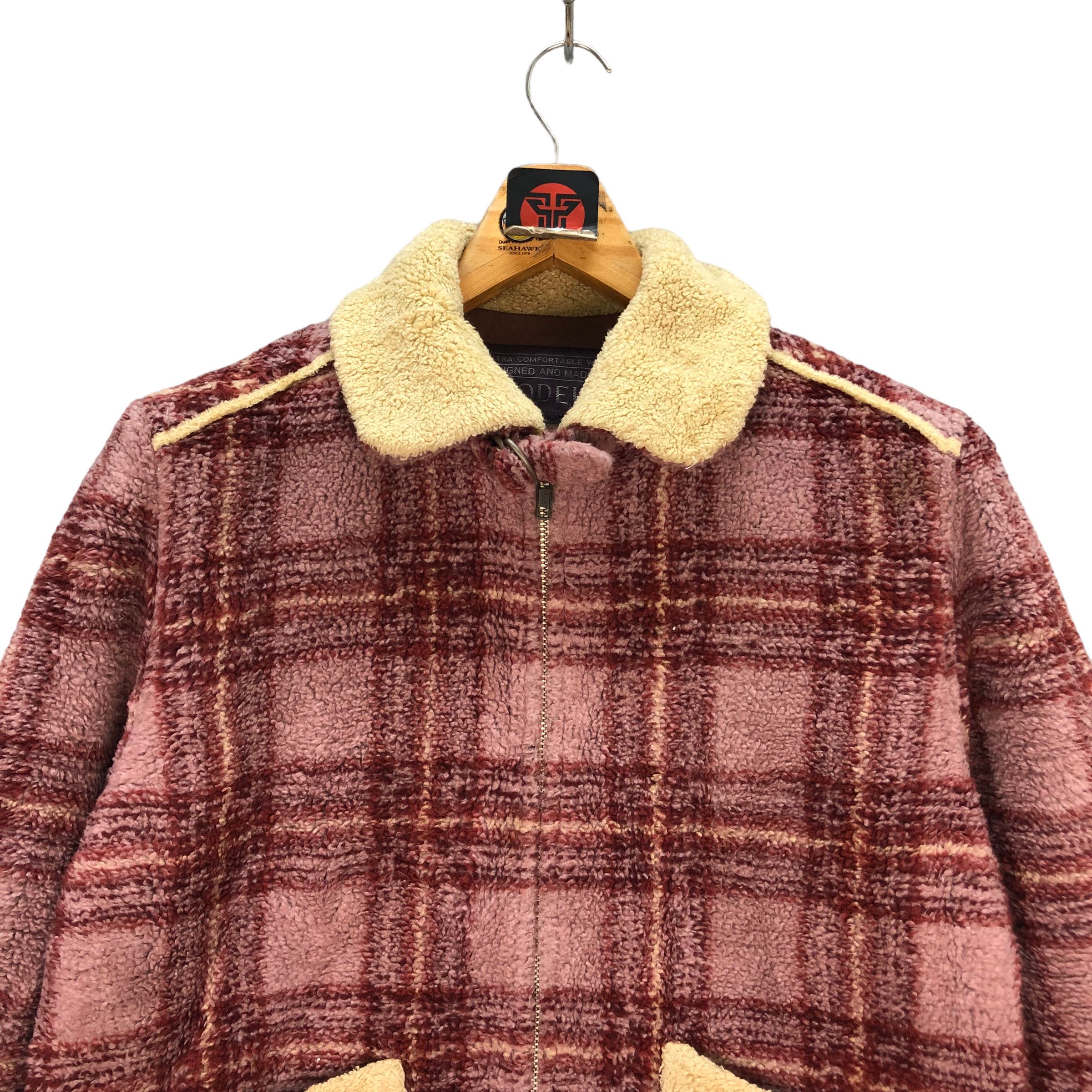 Japanese Brand PAODELO TARTAN FLEECE JACKET #7399-142 Size US M / EU 48-50 / 2 - 2 Thumbnail