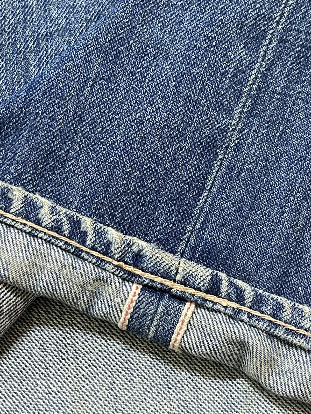 Post Overalls Vintage 80s Made In Usa Post O’Alls Selvedge Mud Wash Loose Size US 34 / EU 50 - 10 Thumbnail
