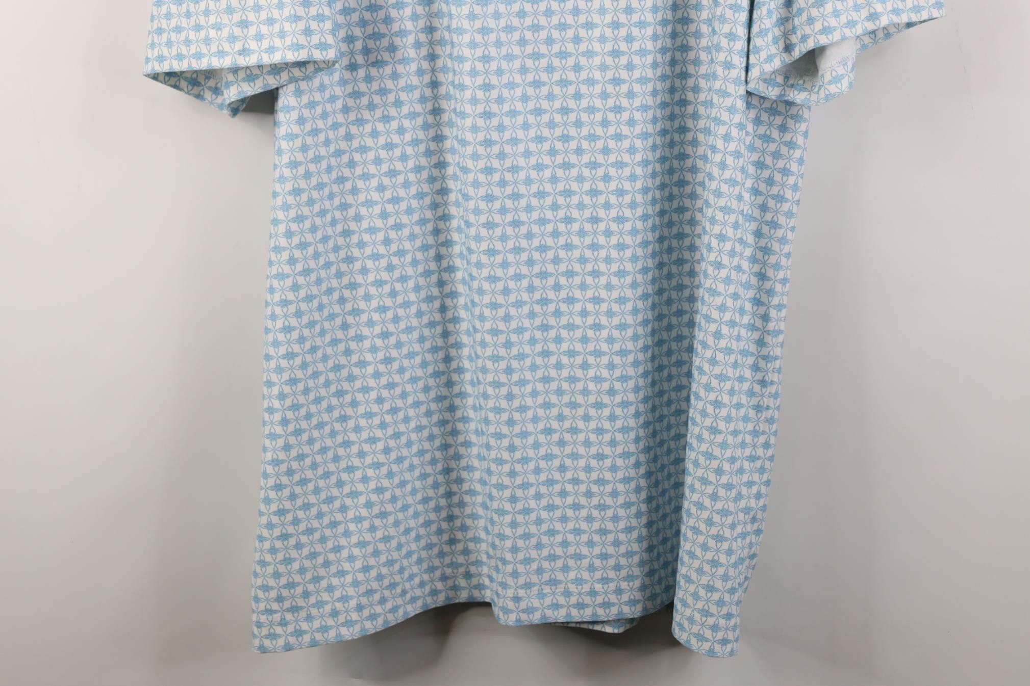 Nike Nike Golf Mini Swoosh Geometric Flower Knit Golfing Polo Size US XL / EU 56 / 4 - 3 Thumbnail