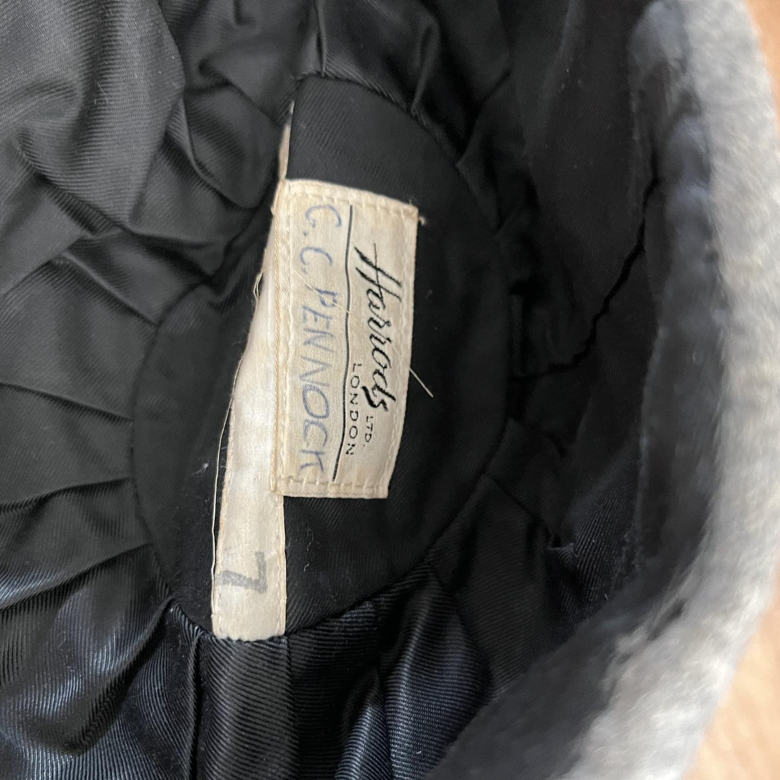 Other × Vintage Rare Vintage Harrods Dad Wool Hat 80s Size ONE SIZE - 9 Thumbnail