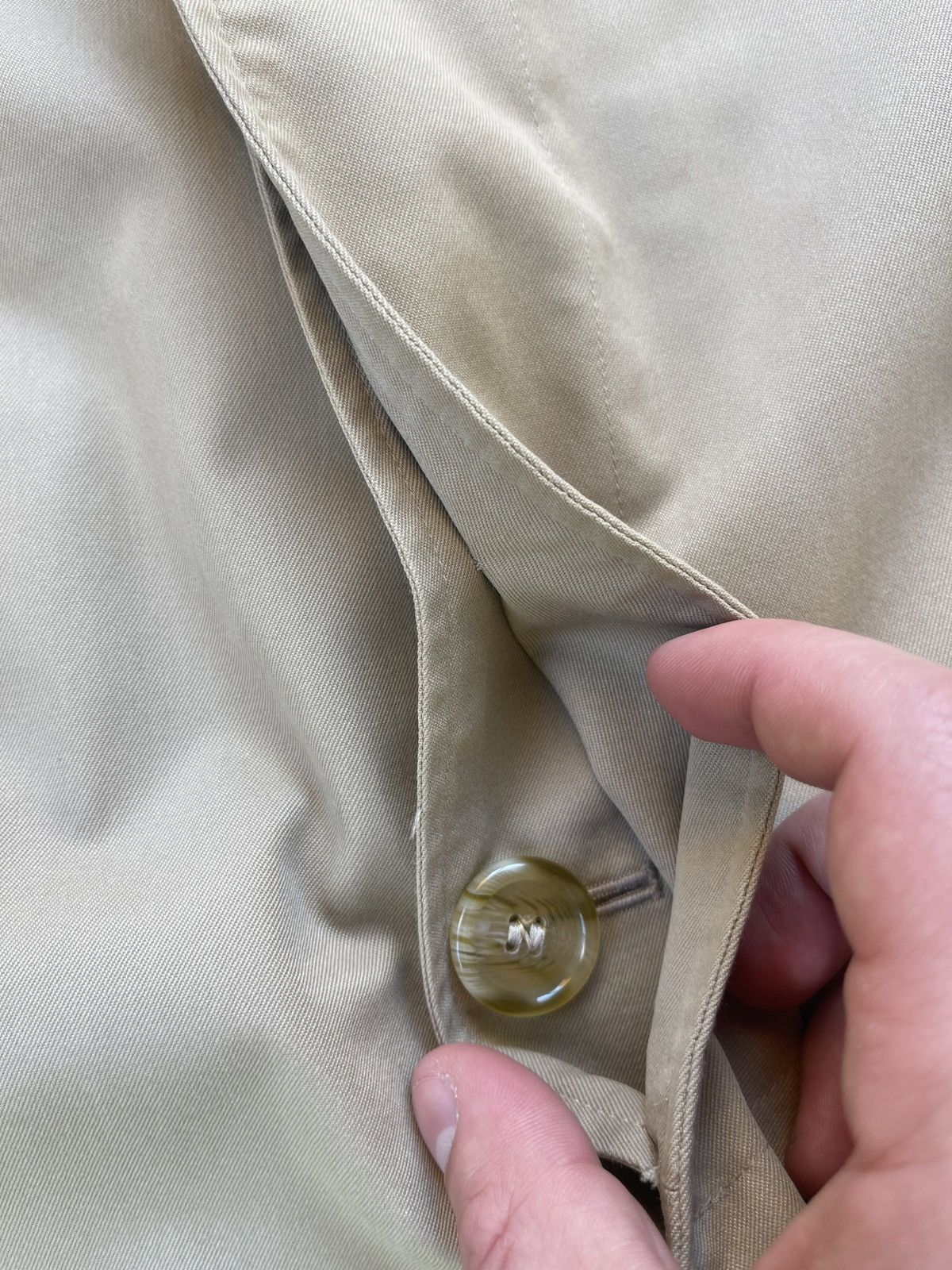 Burberry Vintage Burberry Trench Coat 90s Nova Check Beige Belted Size US L / EU 52-54 / 3 - 10 Thumbnail