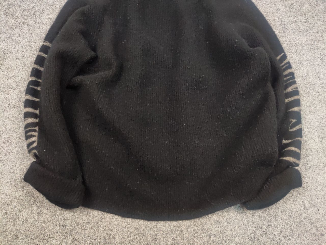 Allsaints Allsaints Design Black Oversized Fit Knit Sweater Vintage Size US M / EU 48-50 / 2 - 5 Thumbnail