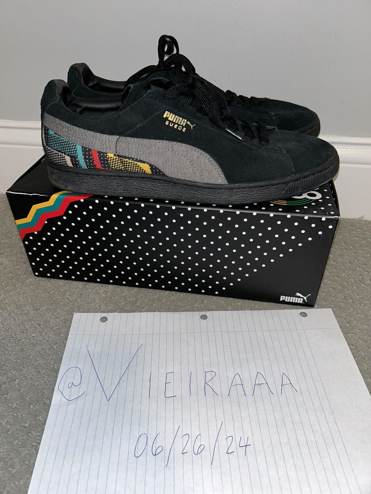 Puma Puma Suede BHM Size US 11 / EU 44 - 4 Thumbnail
