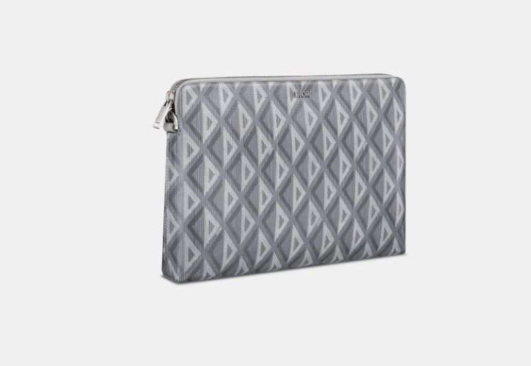 Dior o1w1db10325 2ESCA Size: OS / Pouch in Grey Size ONE SIZE - 2 Thumbnail
