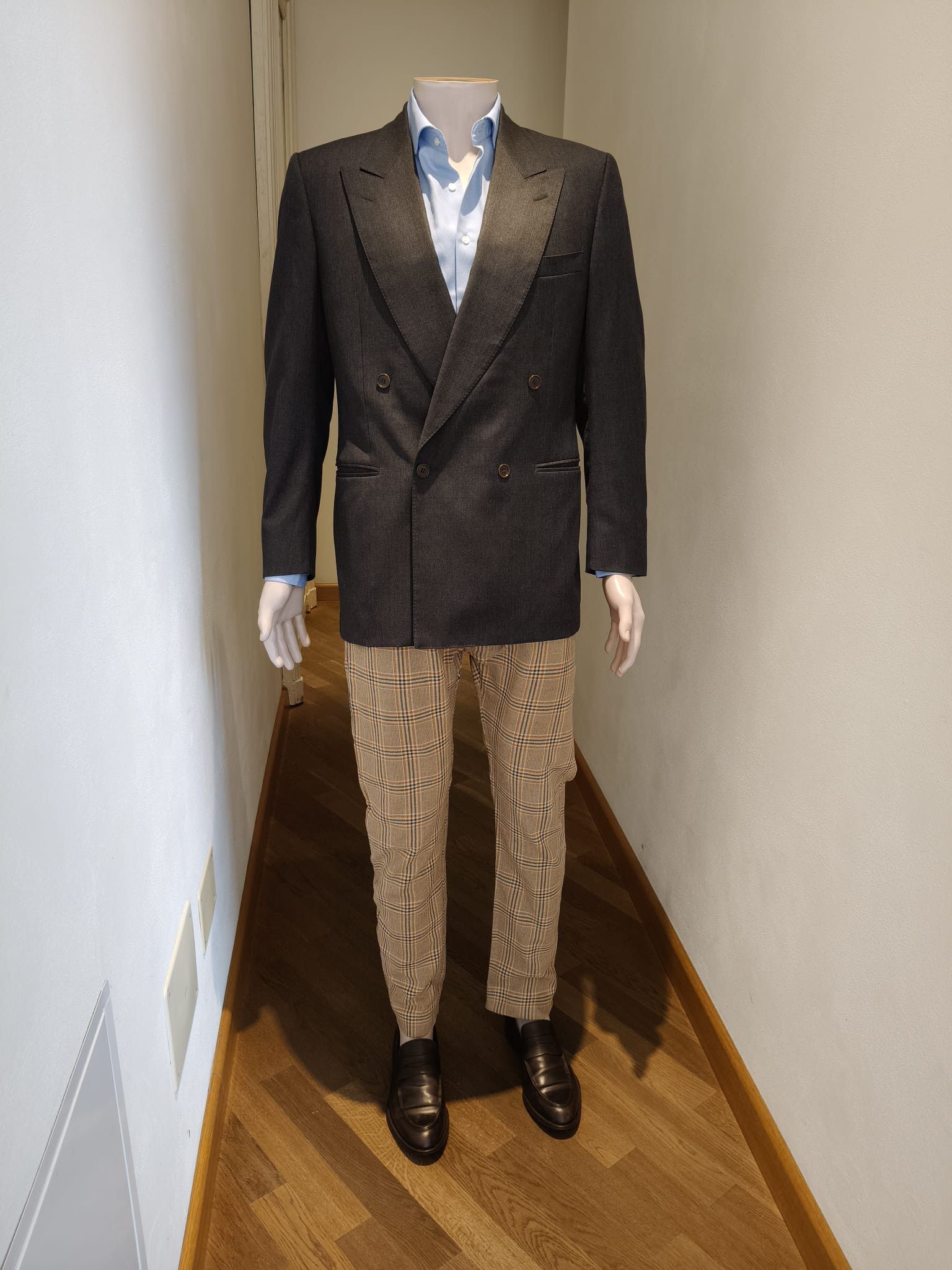 Canali Canali sartorial double breasted 4×1Jacket made in Italy Size 48S - 5 Thumbnail
