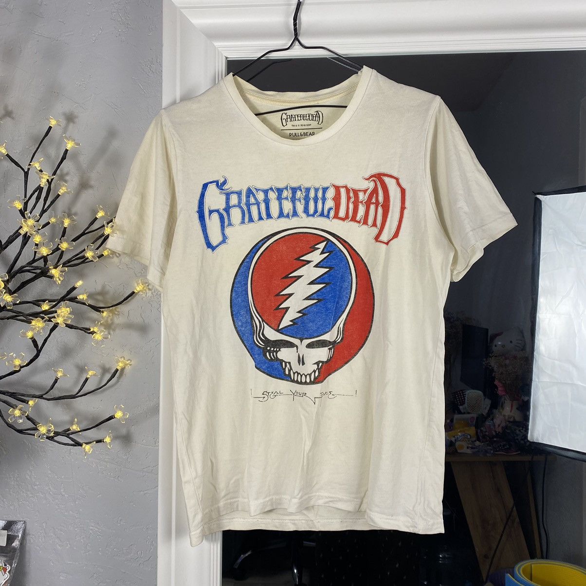 Band Tees GRATEFUL DEAD Y2K DIRTY FADE SLIM FIT STYLE T SHIRT Size US S / EU 44-46 / 1 - 1 Thumbnail