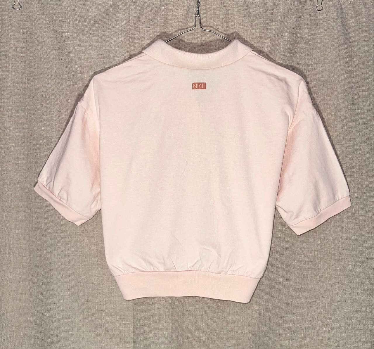 Nike Nike cropped polo t shirt Polo Shirt Neu Loose Fit cotton Size S / US 4 / IT 40 - 5 Thumbnail