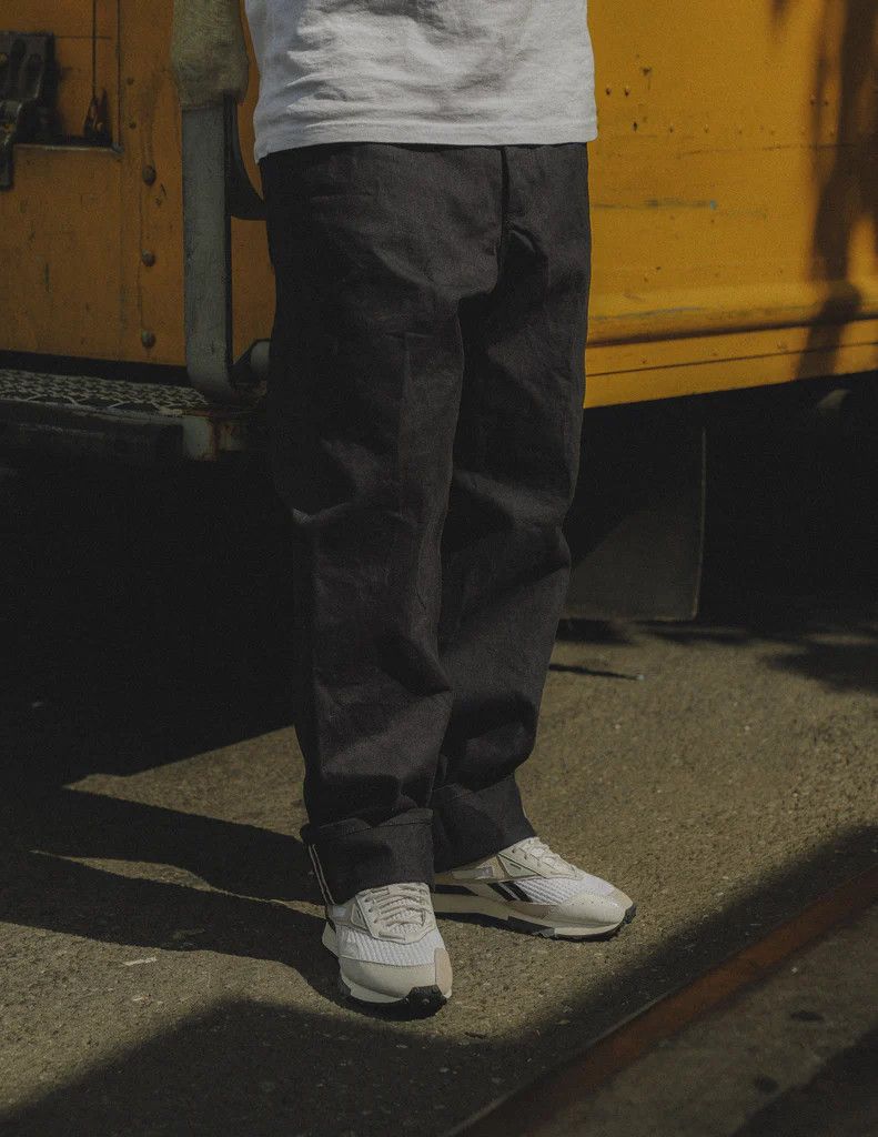 Engineered Garments FW22 Wide Peg Jean Black 14oz Bull Denim size S Size US 33 - 1 Thumbnail