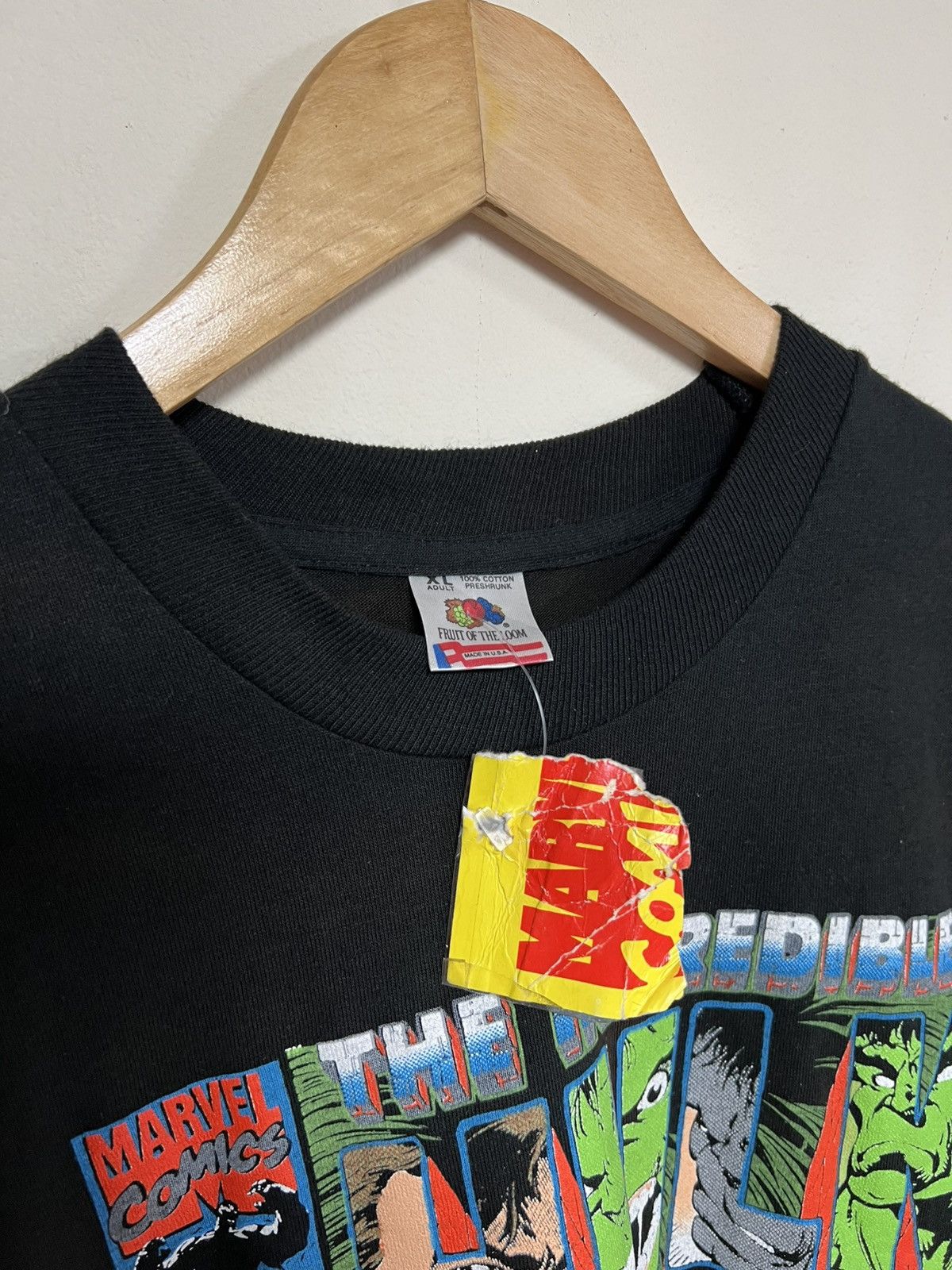 Vintage Vintage Hulk Marvel Comics 1993 Vtg T-Shirt Size US XL / EU 56 / 4 - 4 Thumbnail