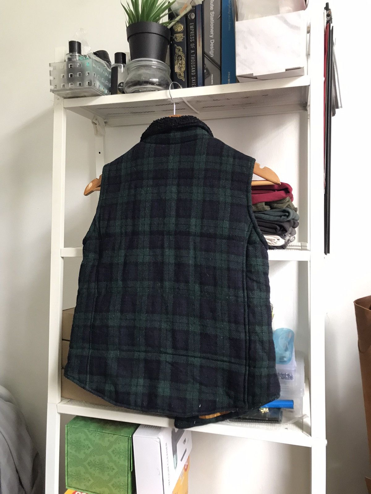 Fred Perry × Vintage VTG FRED PERRY Faux Fur Vest for Men Size US S / EU 44-46 / 1 - 10 Thumbnail