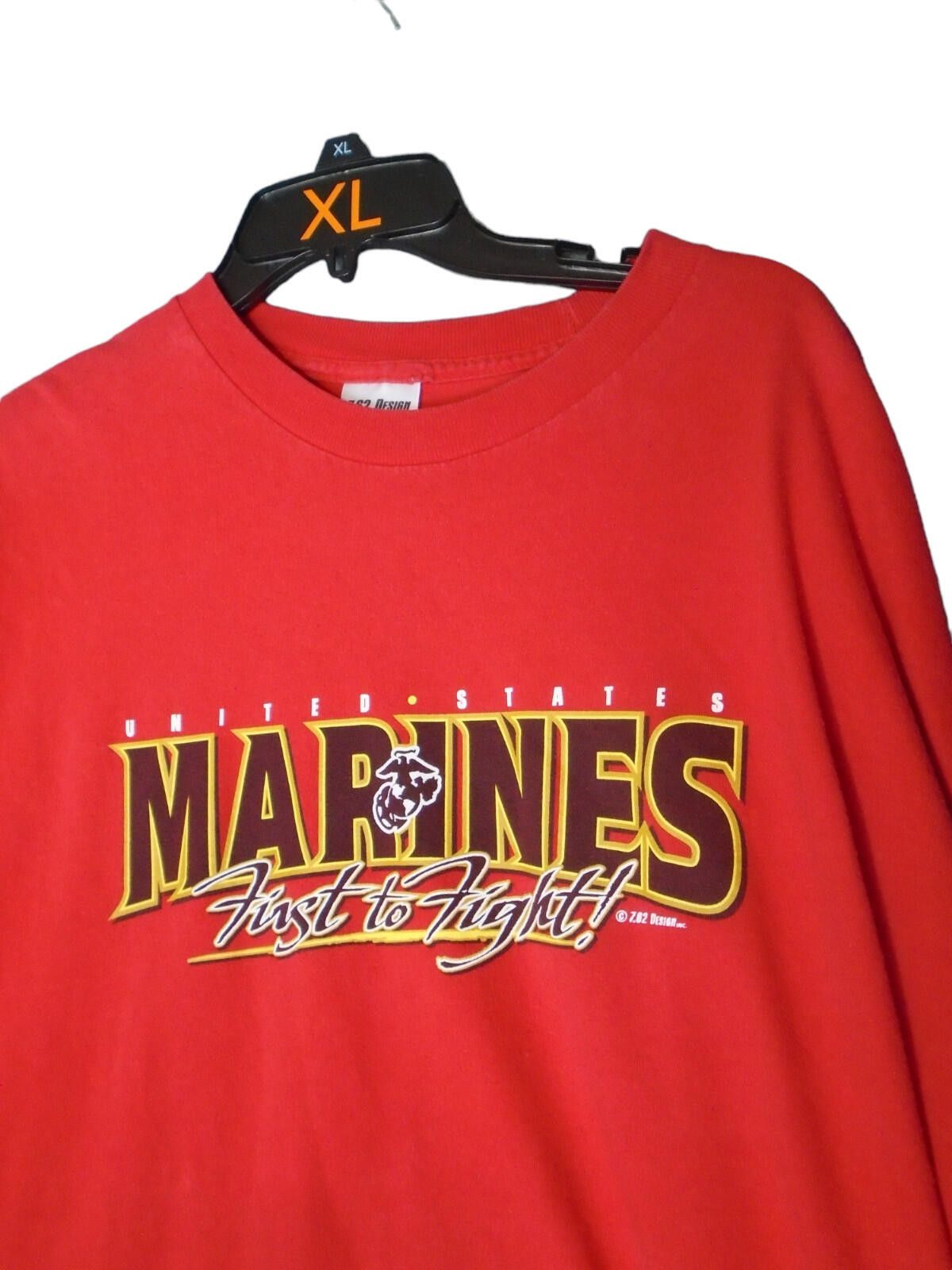 Other Marines Shirt Mens XL United States First To Fight Tee Size US XL / EU 56 / 4 - 3 Thumbnail