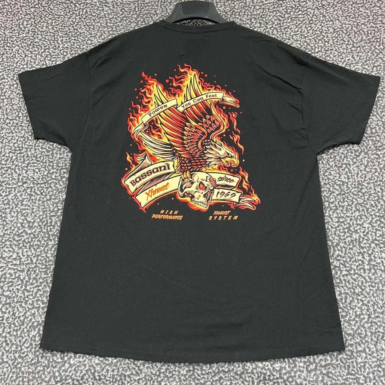 Other Bassani Exhaust Shirt Men XL High Performance Crew Neck Size US XL / EU 56 / 4 - 1 Thumbnail