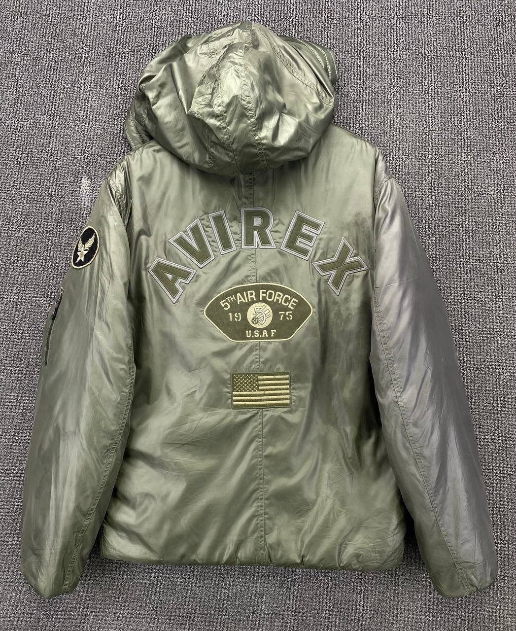 Avirex Vintage Avirex Us Air Force Military Down Jacket Size US XL / EU 56 / 4 - 1 Thumbnail