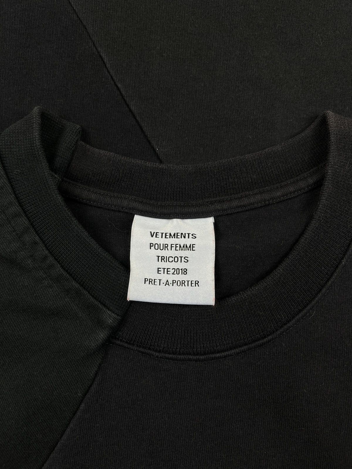Vetements SS18 Vetements Zurich Antwerp Deconstructed Split Tshirt Size US L / EU 52-54 / 3 - 4 Thumbnail