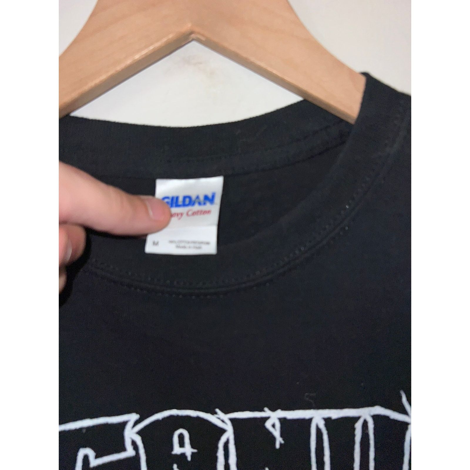 Gildan 2009 Arcanium US Tour Concert Black Shirt Tee 2000s M Medium Size US M / EU 48-50 / 2 - 4 Thumbnail