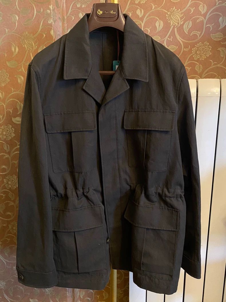Loro Piana Loro Piana Men's Linen Traveler Jacket - dmc Size US M / EU 48-50 / 2 - 1 Thumbnail
