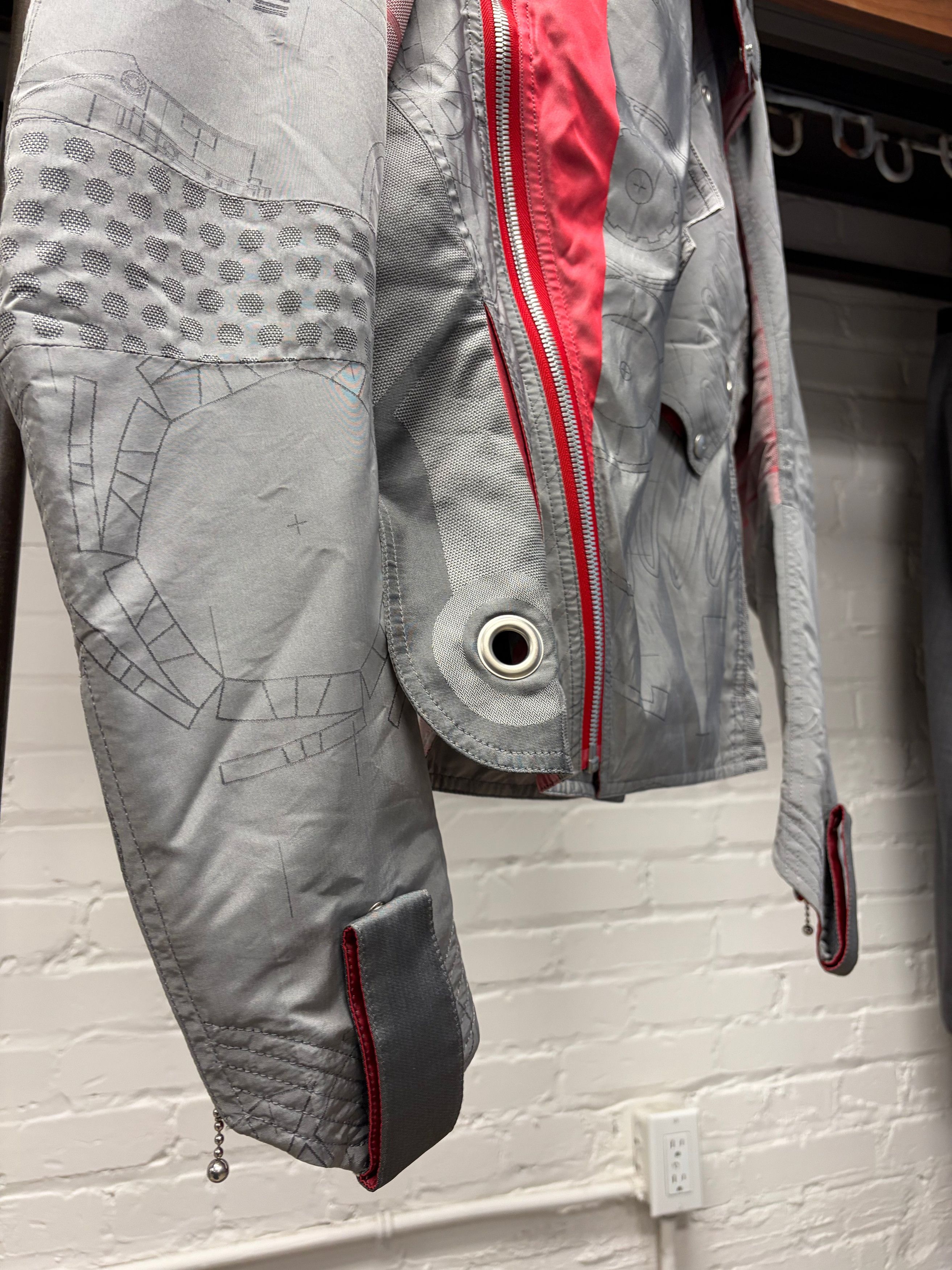 Issey Miyake SS2008 Issey Miyake x Dyson ‘The Wind’ Technical Nylon Biker Jacket Size US XL / EU 56 / 4 - 3 Thumbnail