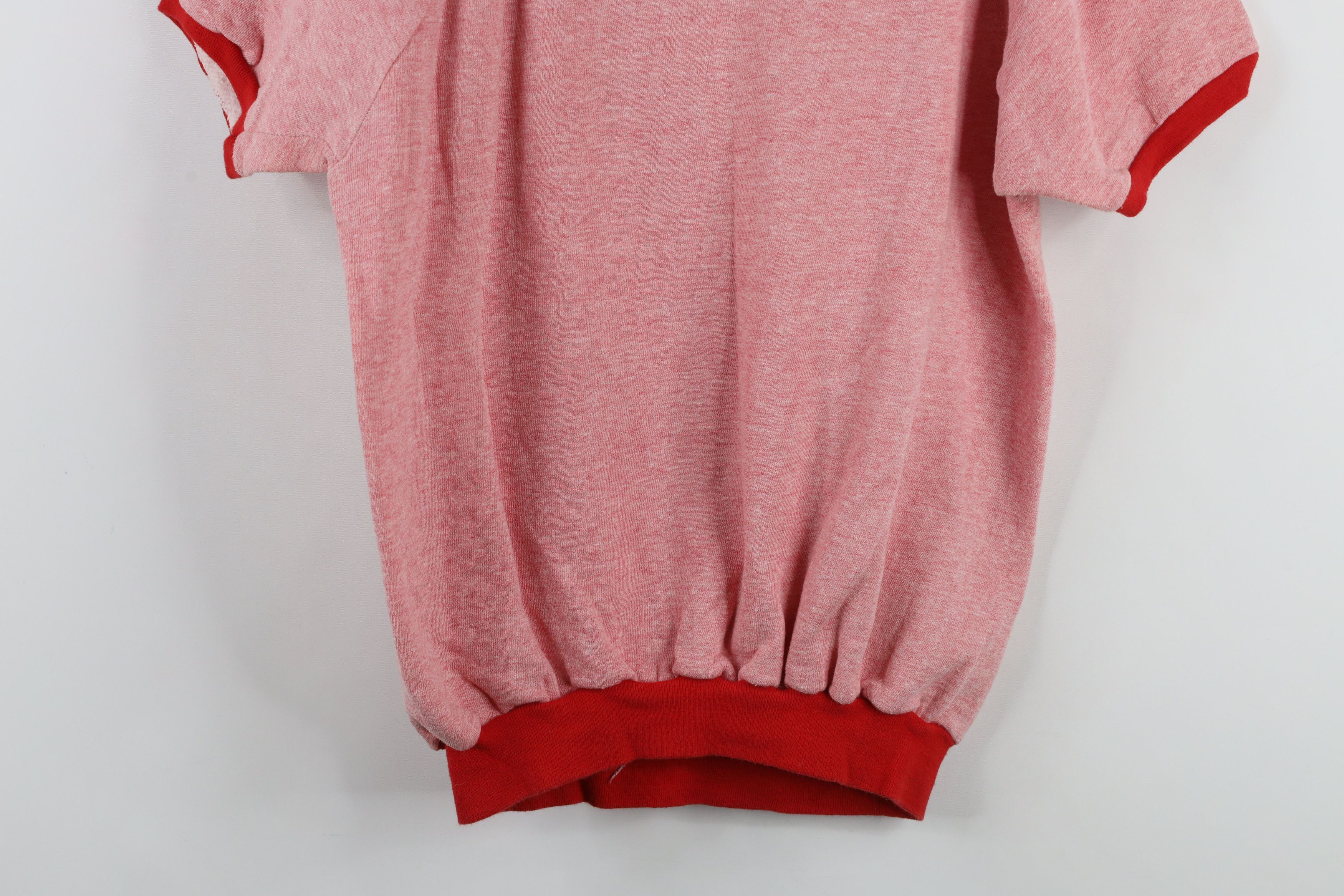 Russell Athletic × Vintage Vintage 60s 70s Russell Athletic Short Sleeve Sweatshirt Size US XL / EU 56 / 4 - 9 Thumbnail