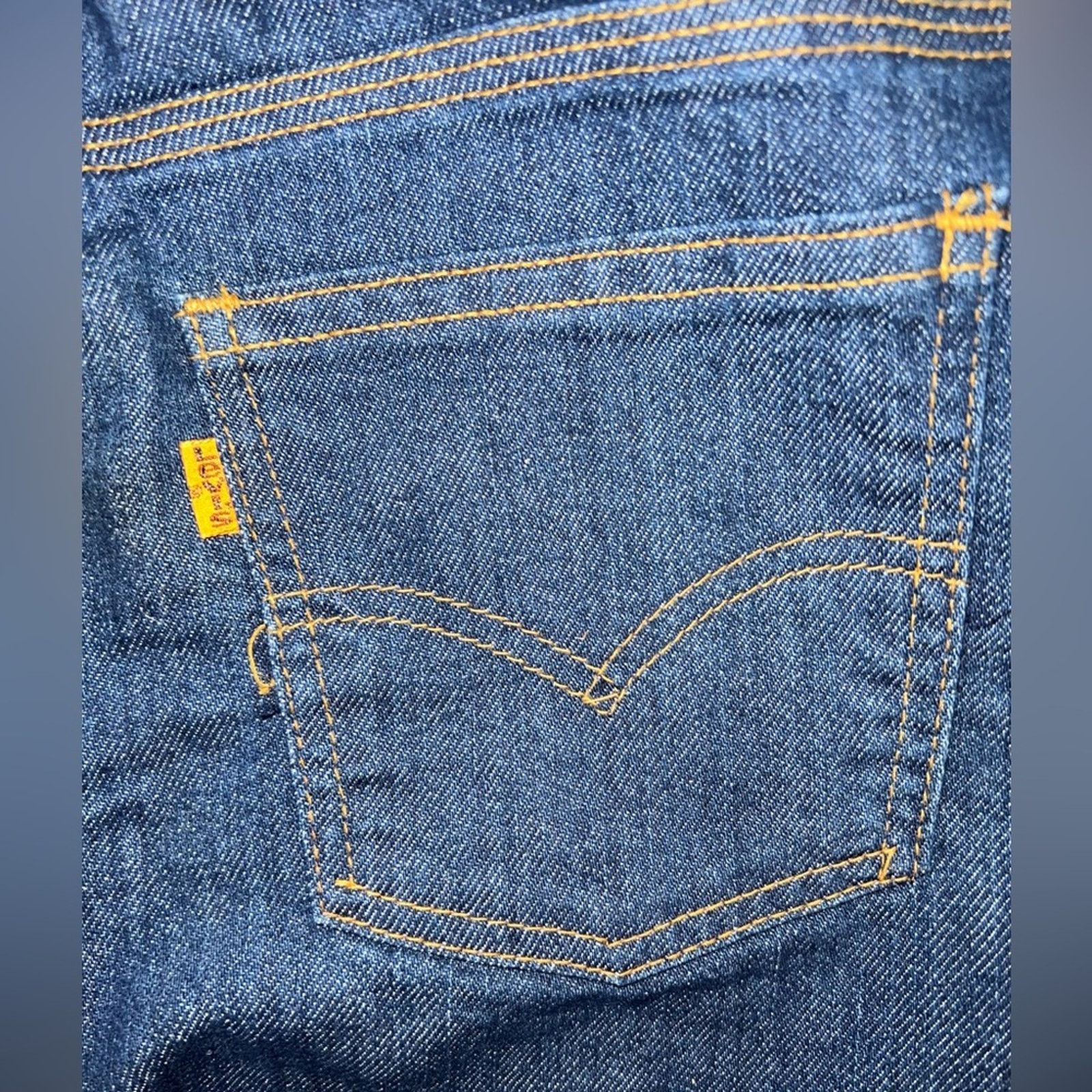 Levi's Fantastic *Rare* Vintage 1970s Levi’s No Front Pocket Jeans! Size 26" / US 2 / IT 38 - 6 Thumbnail