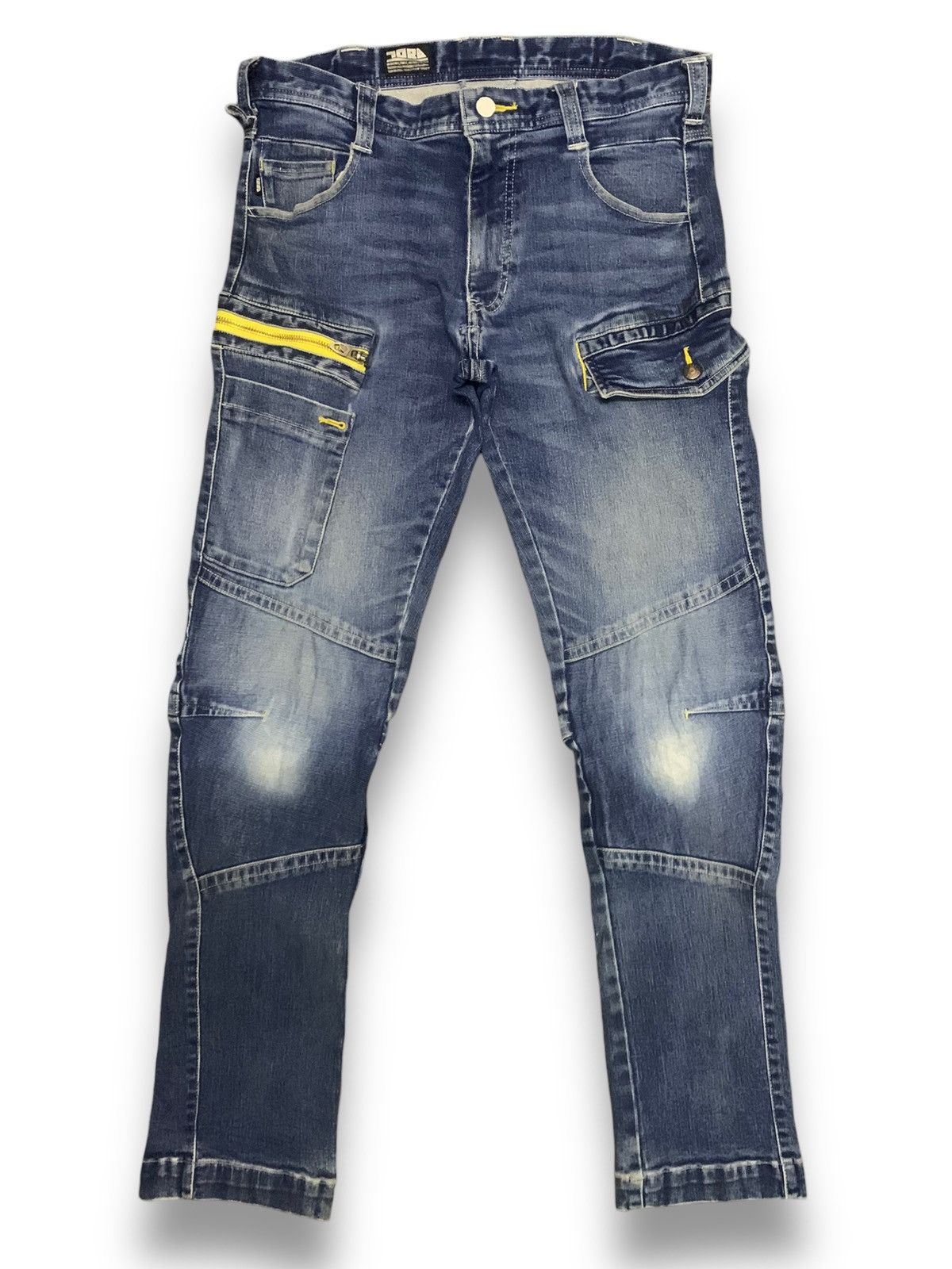 Japanese Brand Vintage Japanese Brand Multi-pockets Utility Workwear Jeans Size US 32 / EU 48 - 1 Thumbnail