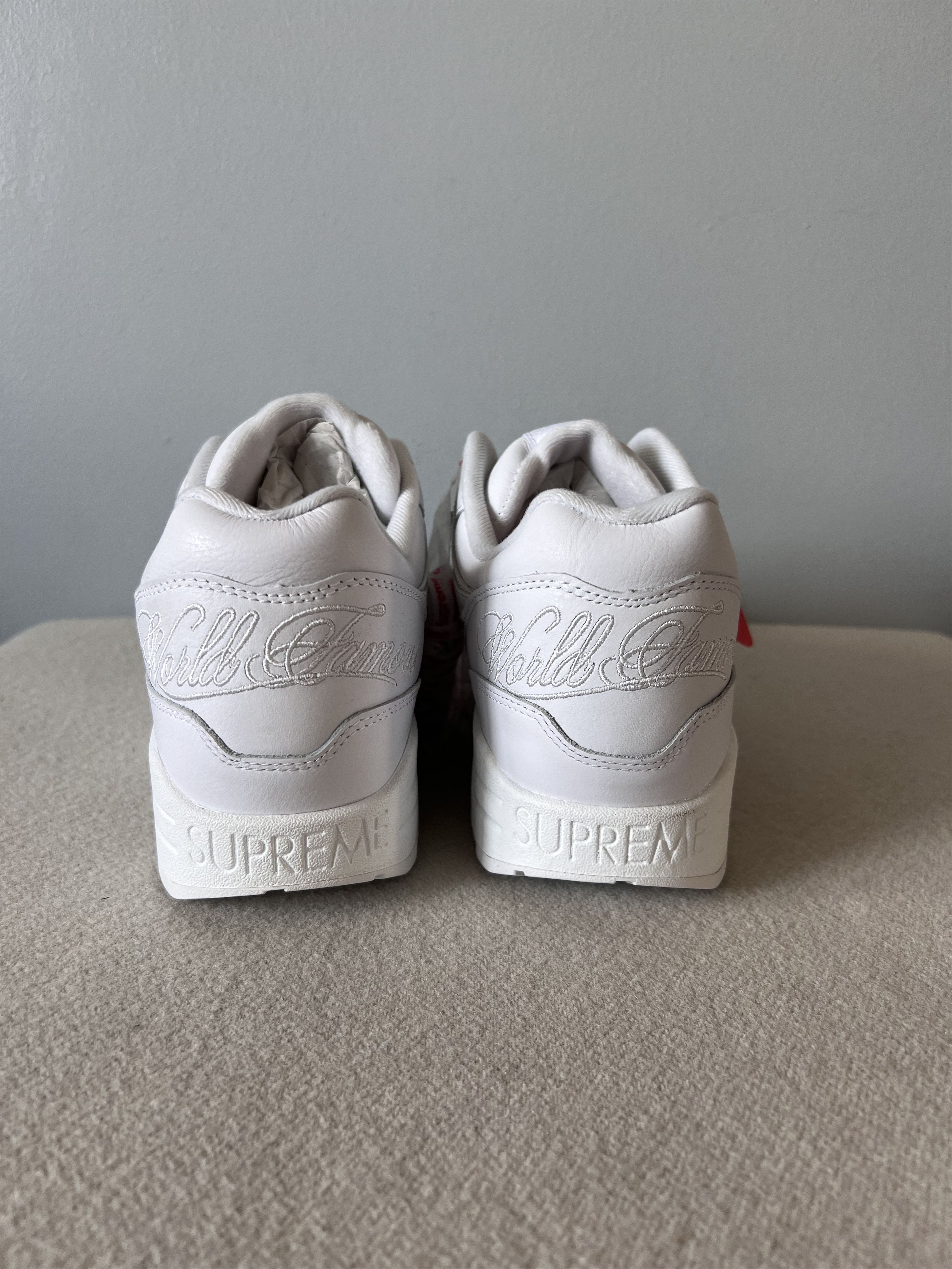 Nike × Supreme Supreme Nike Air Max 1 '87 SP in White Size US 9 / EU 42 - 5 Thumbnail