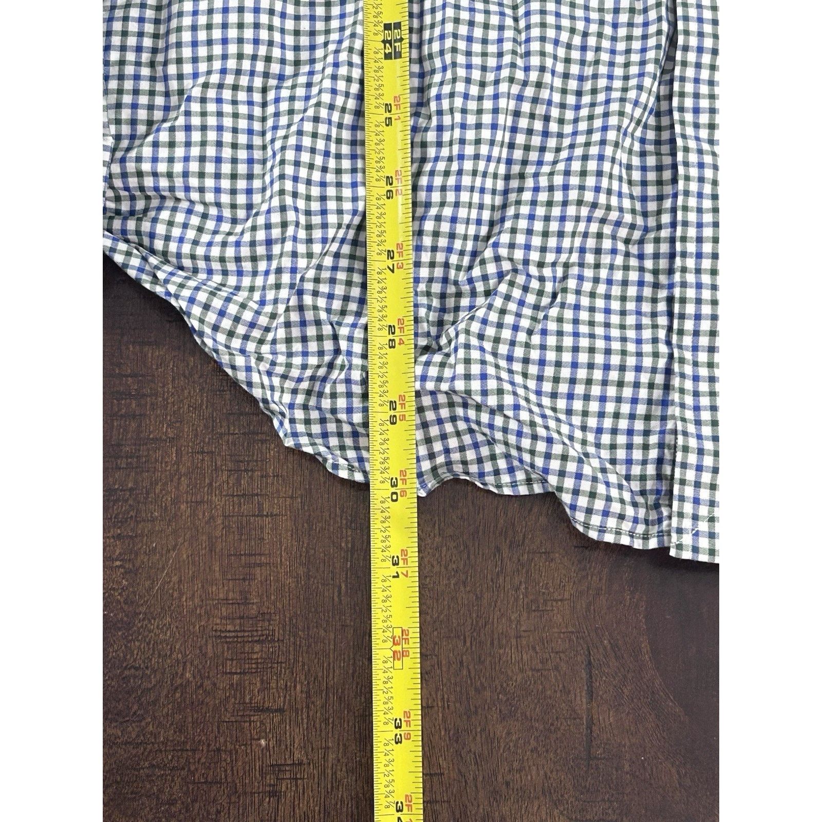 Ralph Lauren ralph lauren classic fit button down XL Blue Black Plaid Size US XL / EU 56 / 4 - 4 Thumbnail