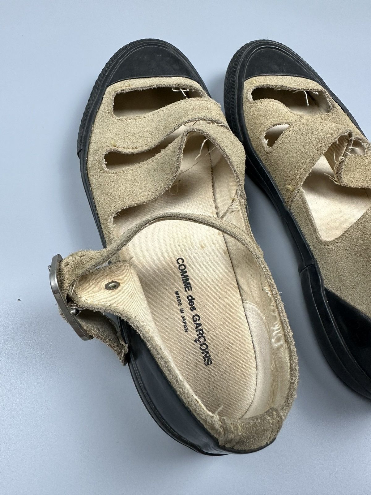 Comme des Garcons Comme Des Garcons 4 ES26 Leather Ballet Flats Sandal Size US 6.5 / EU 39-40 - 7 Thumbnail