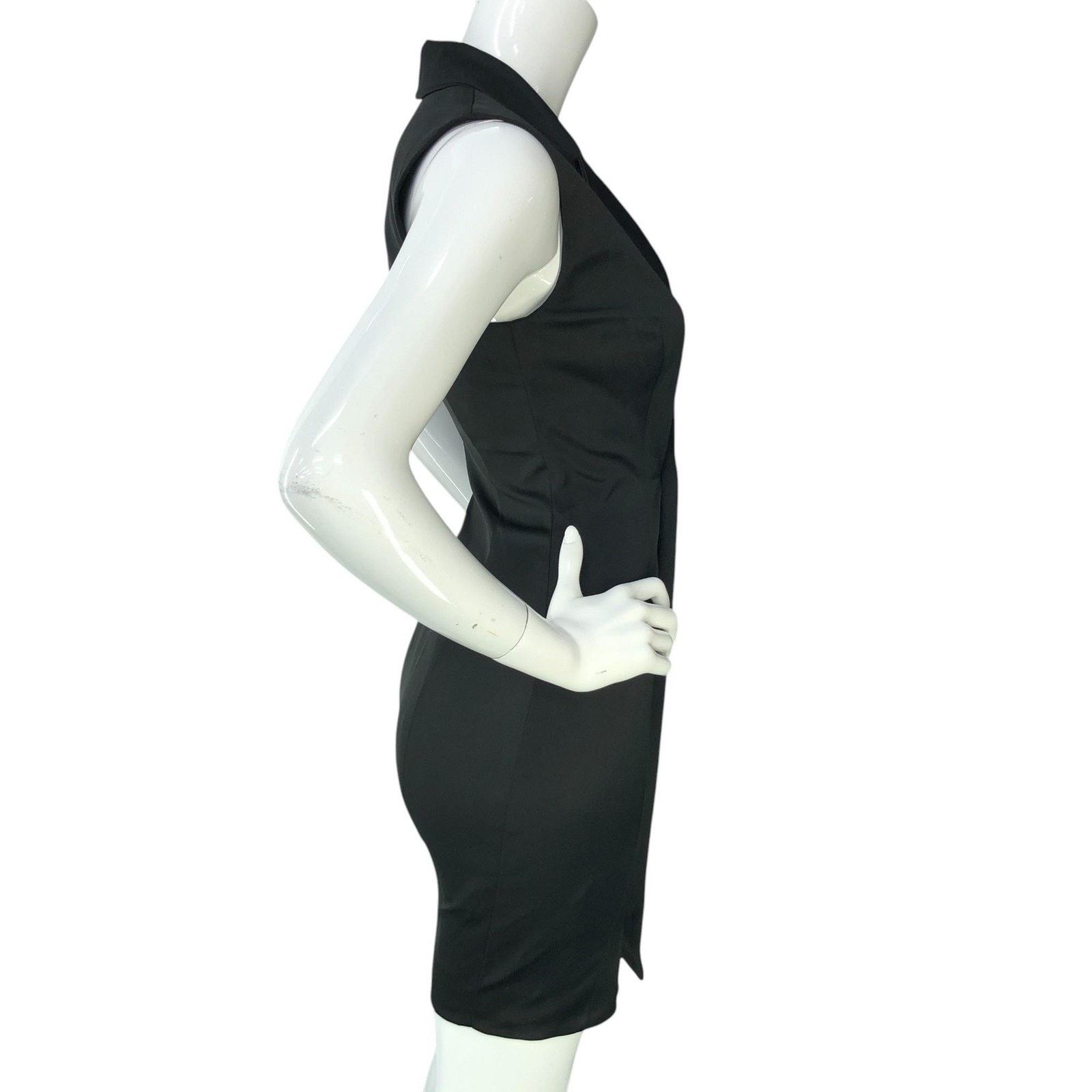 House of CB House of CB Dress XS Black Sleeveless Blazer Button Mini Size XS / US 0-2 / IT 36-38 - 8 Thumbnail