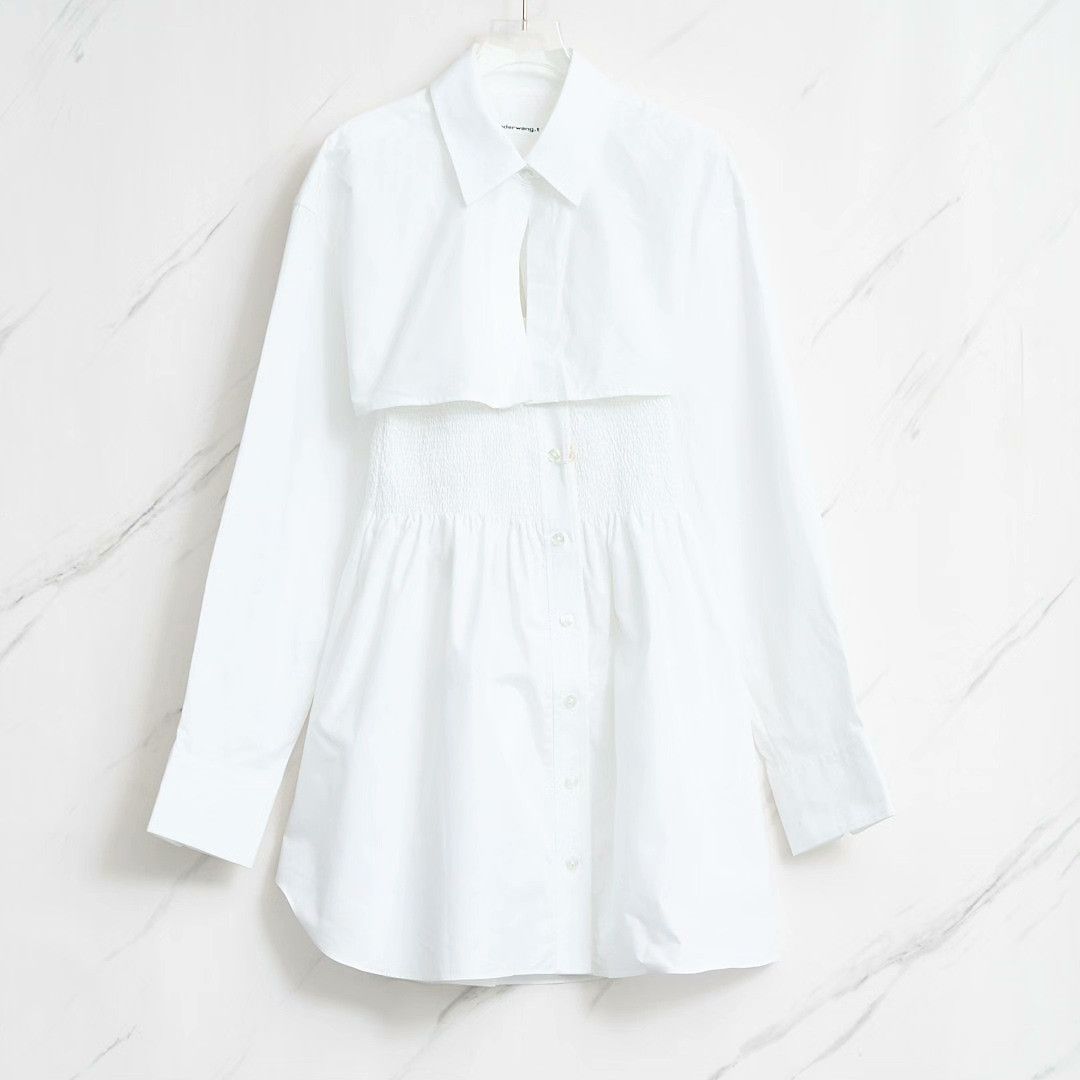 Alexander Wang Alexander Wang Women's Pleated Two-Piece Dress Size M / US 6-8 / IT 42-44 - 1 Thumbnail