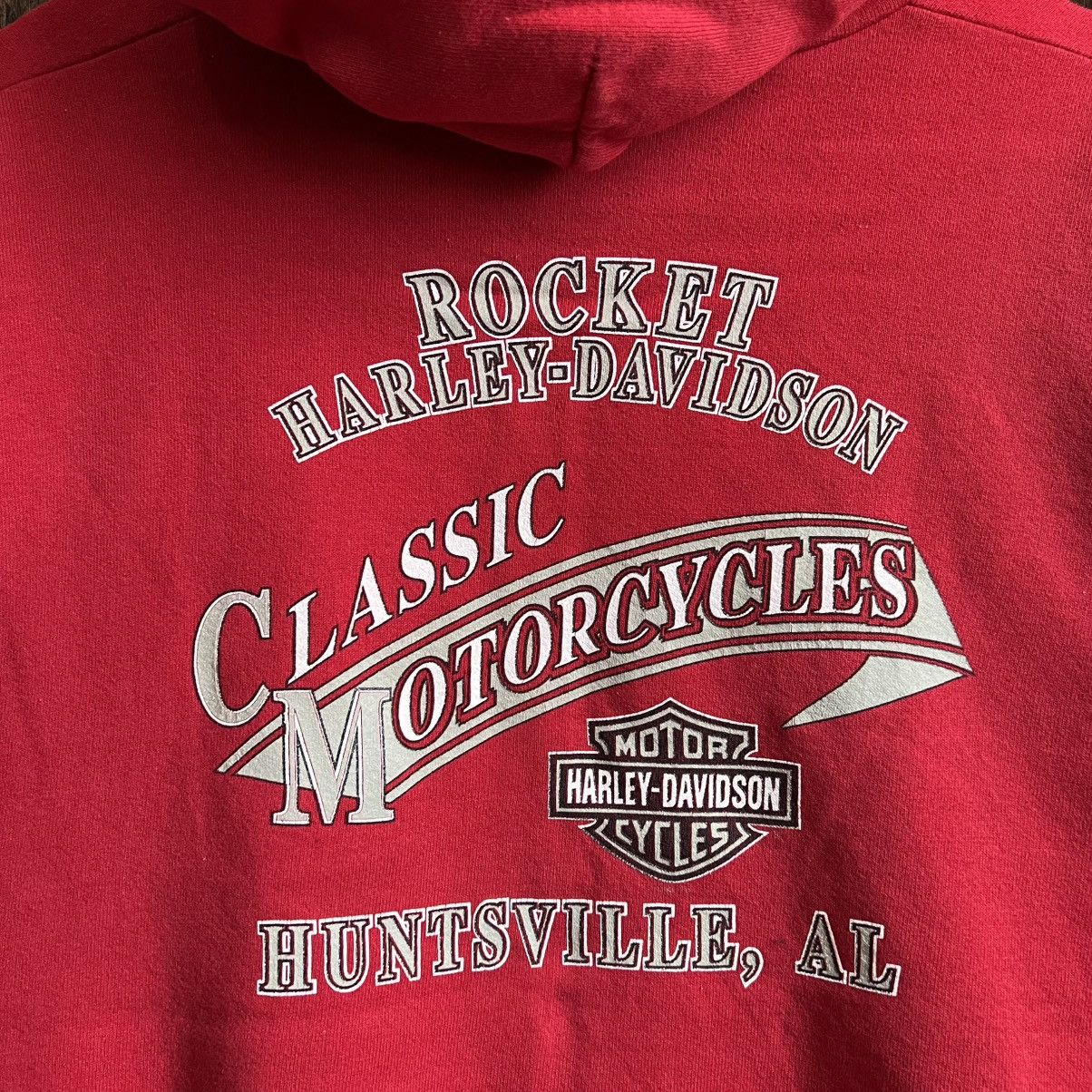 Vintage Harley Davidson Big Logo Hoodie