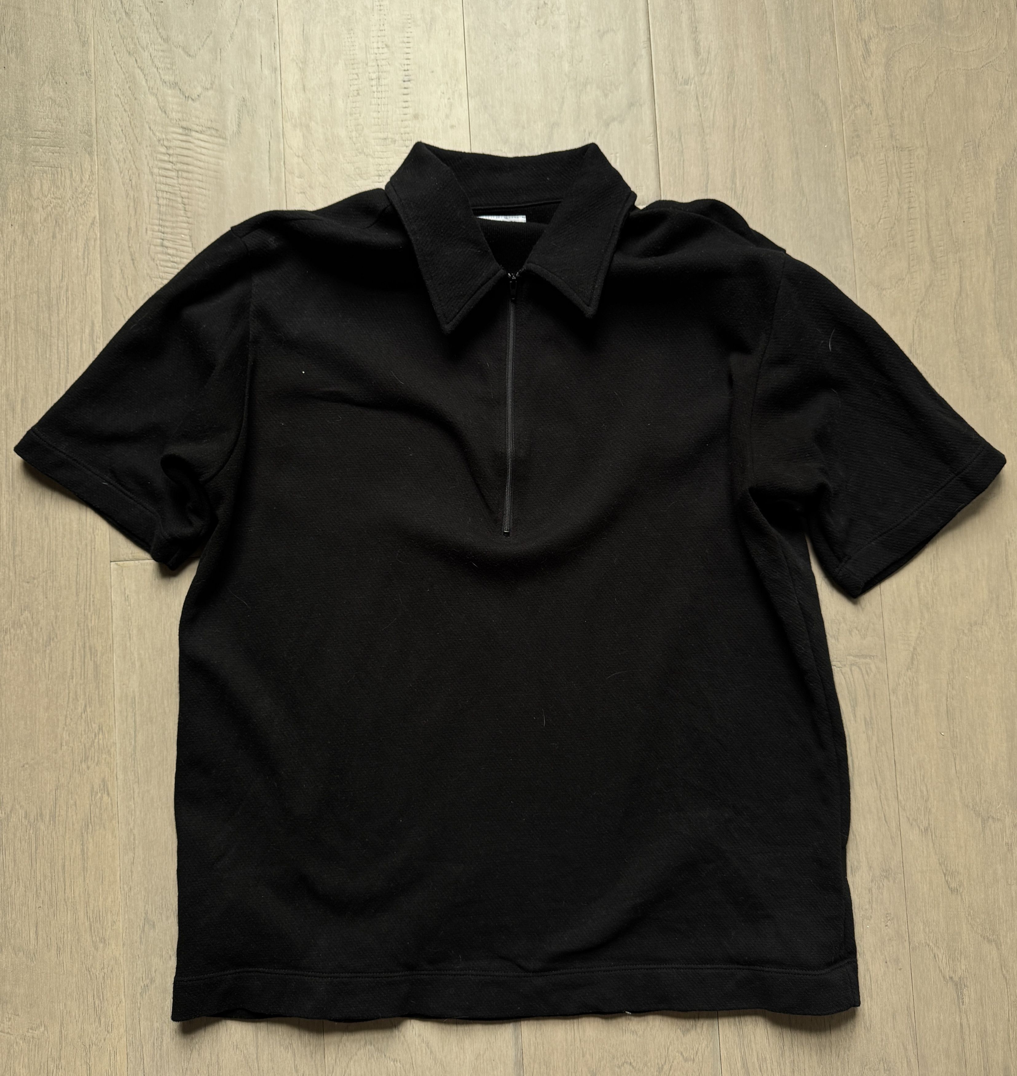 Lady White Co. Lady White Co Black Zip Mesh 1/4 Zip Polo M Size US M / EU 48-50 / 2 - 1 Thumbnail