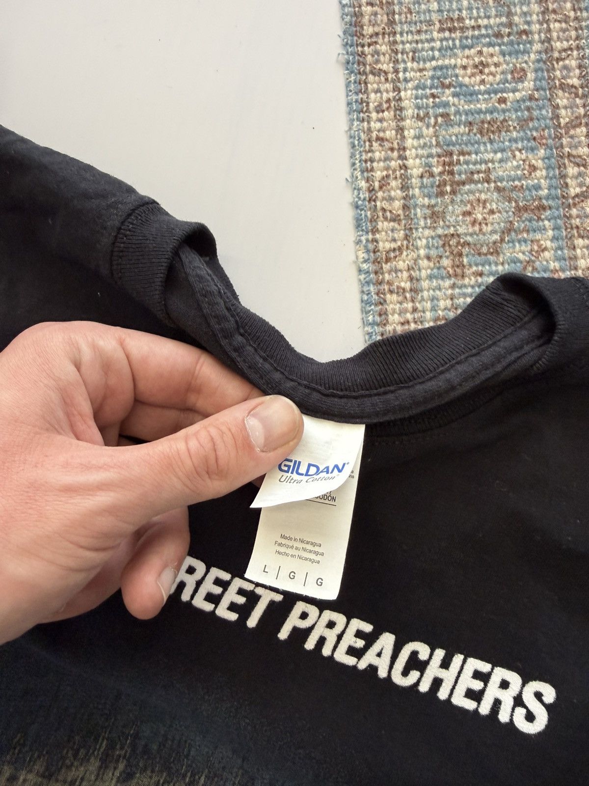Band Tees Manic Street Preachers Gold Against The Soul Vintage Long Size US L / EU 52-54 / 3 - 6 Thumbnail