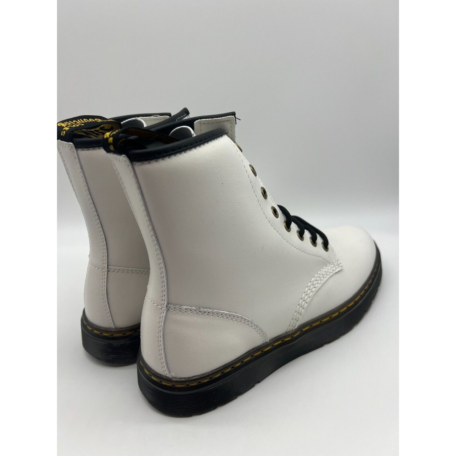 Dr. Martens Dr Martens Zavala Boots White Patent Leather Women Sz 10 NEW Size US 10 / IT 40 - 10 Thumbnail