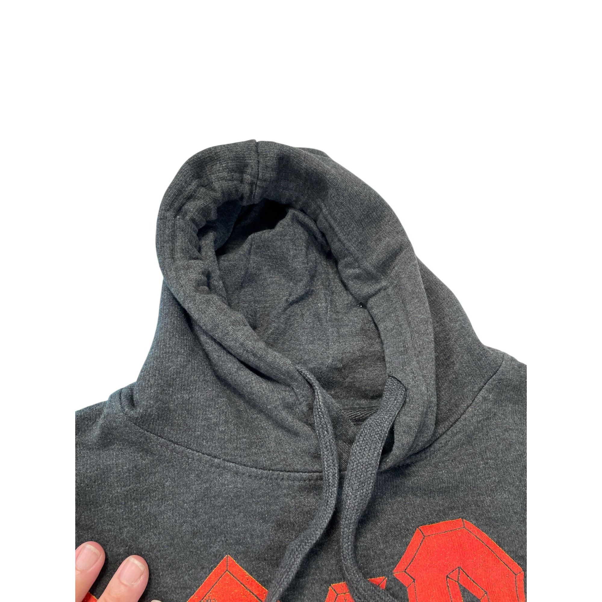AC/DC AC/DC Mens Gray Hoodie Sweatshirt red yellow logo size 2XL S Size US XXL / EU 58 / 5 - 5 Thumbnail