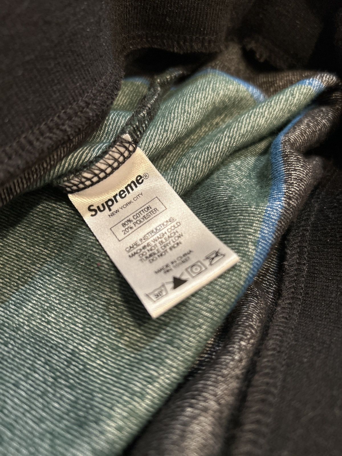 Supreme Supreme FW19 Stripe Velour L/S Multicolor Polo Size US M / EU 48-50 / 2 - 4 Thumbnail