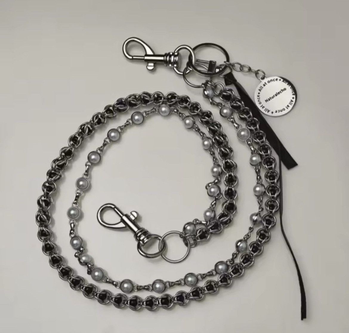 Japanese Brand × Jewelry Titanium Steel Clamp Beads Punk Pants Chain Size ONE SIZE - 4 Thumbnail