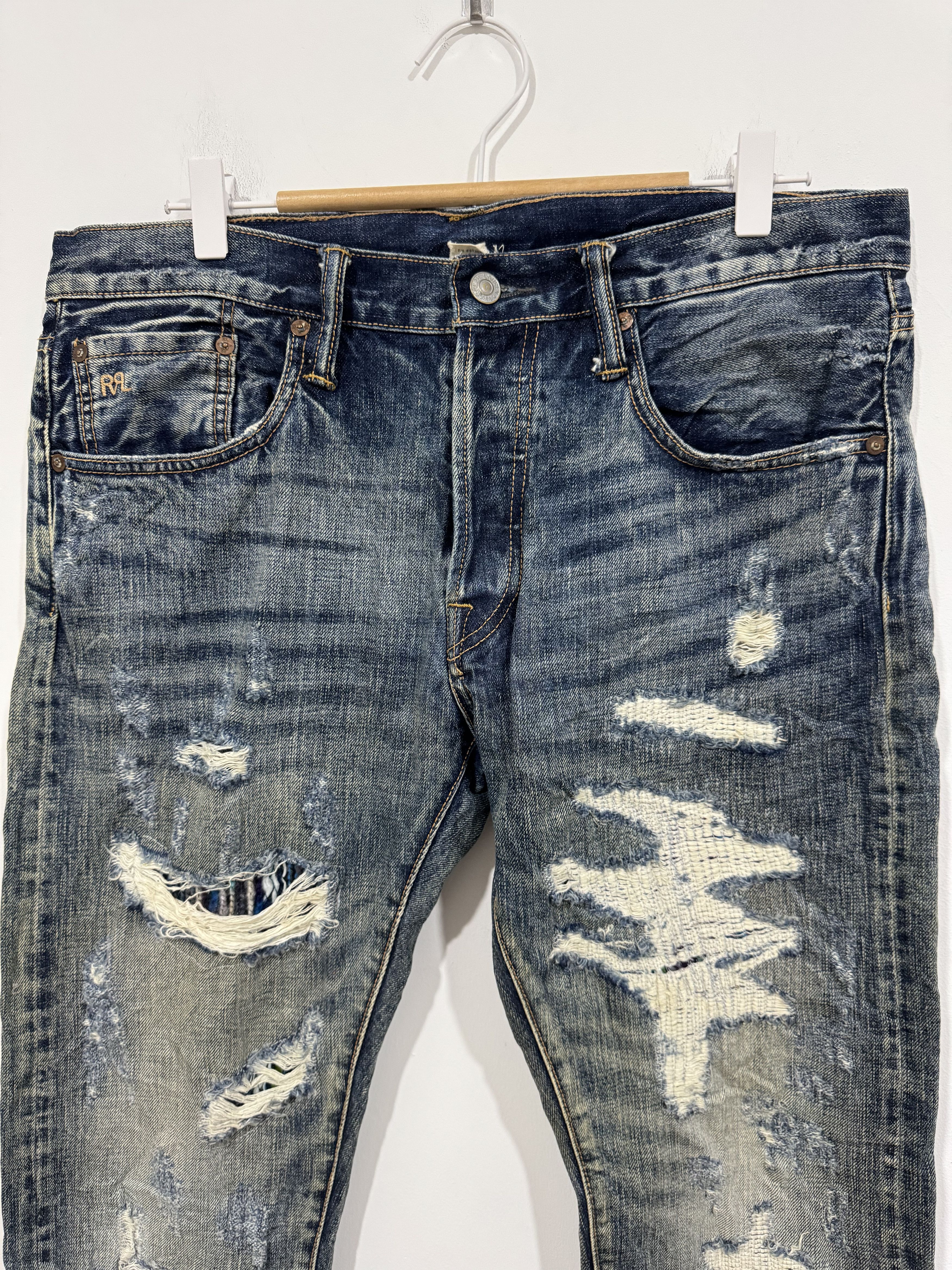 RRL Ralph Lauren RRL Ralph Lauren Selvedge Jeans Size US 33 - 4 Thumbnail