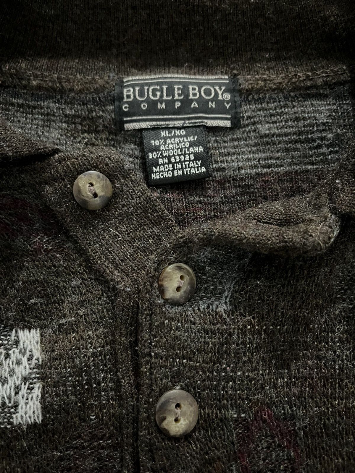 Bugle Boy × Vintage Vintage Knitwear from Bugley Boy Size US XL / EU 56 / 4 - 4 Thumbnail
