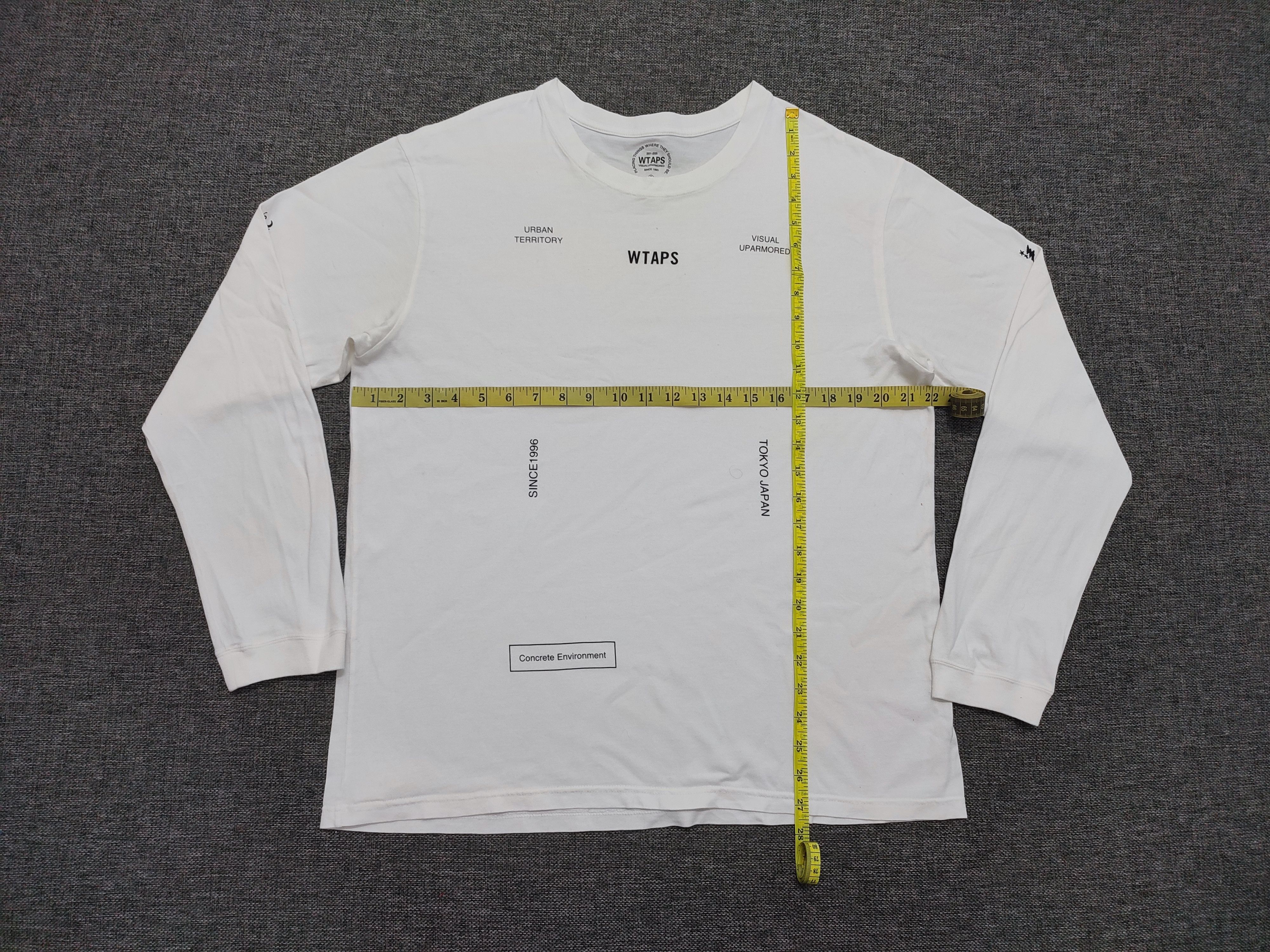 Wtaps Wtaps Visual Uparmored Wording Long Sleeve Tee Size US L / EU 52-54 / 3 - 3 Thumbnail