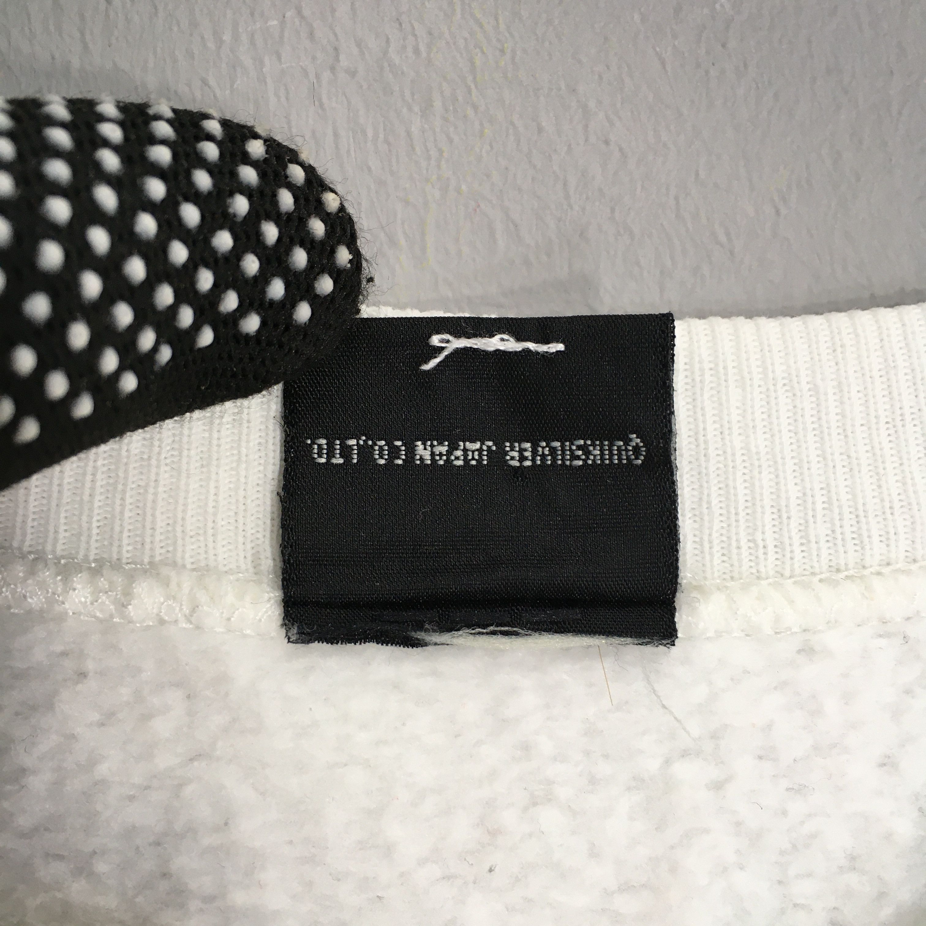 Quiksilver × Vintage Vintage 90s Quiksilver Skateboarding White Sweatshirt Large Size US L / EU 52-54 / 3 - 8 Thumbnail