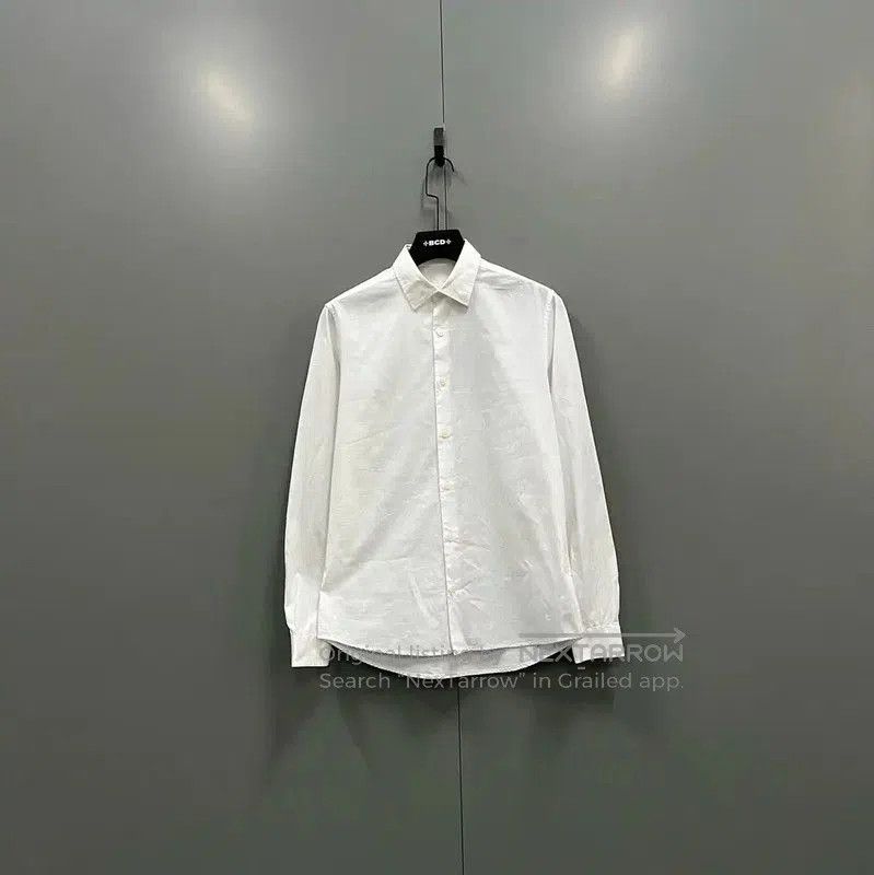 Versace White Long Sleeve Shirt for Men .