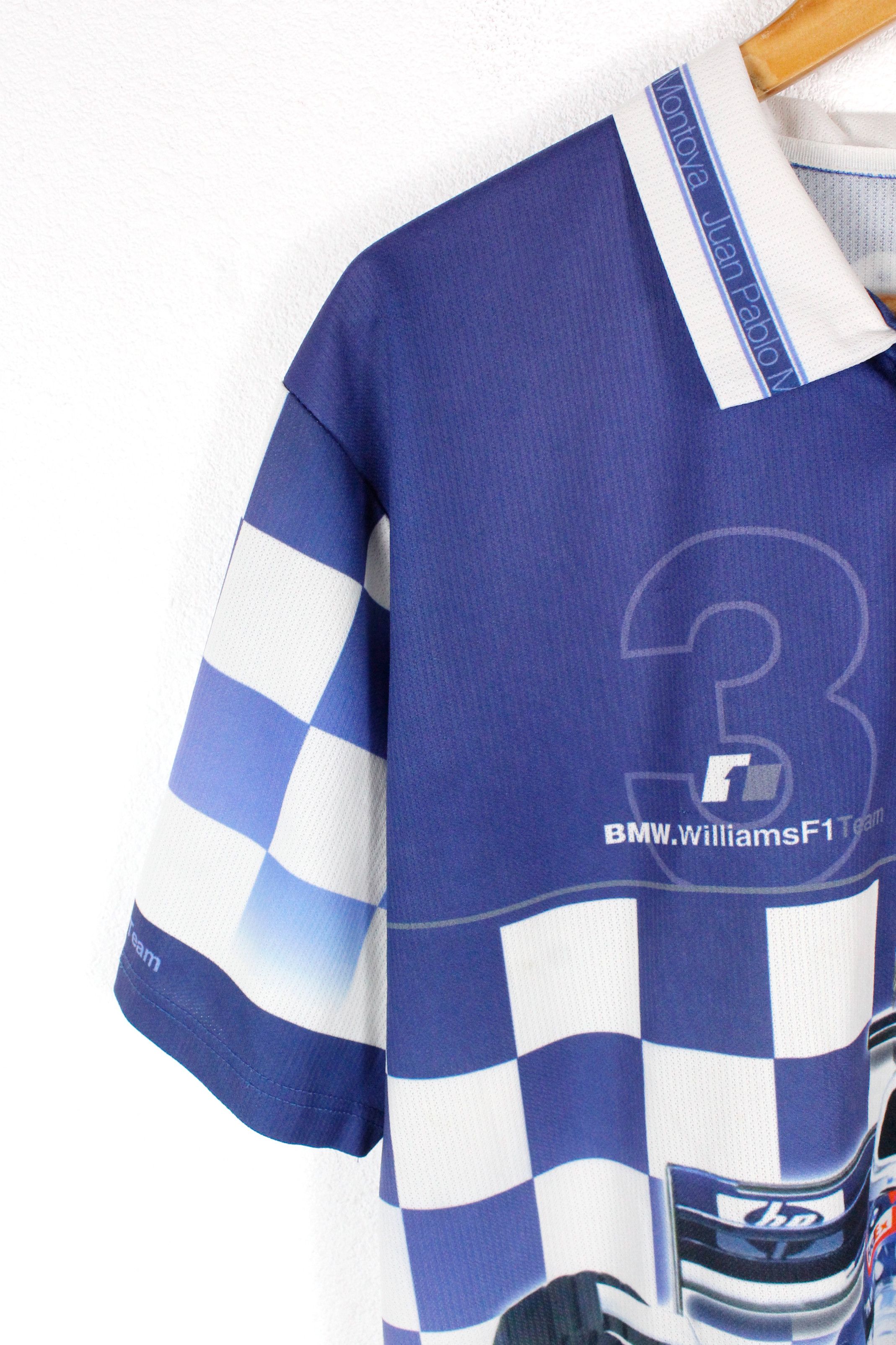 BMW × Formula 1 × Vintage Vintage Formula One F1 BWM Juan Pablo Montoya Jersey Polo Size US M / EU 48-50 / 2 - 3 Thumbnail