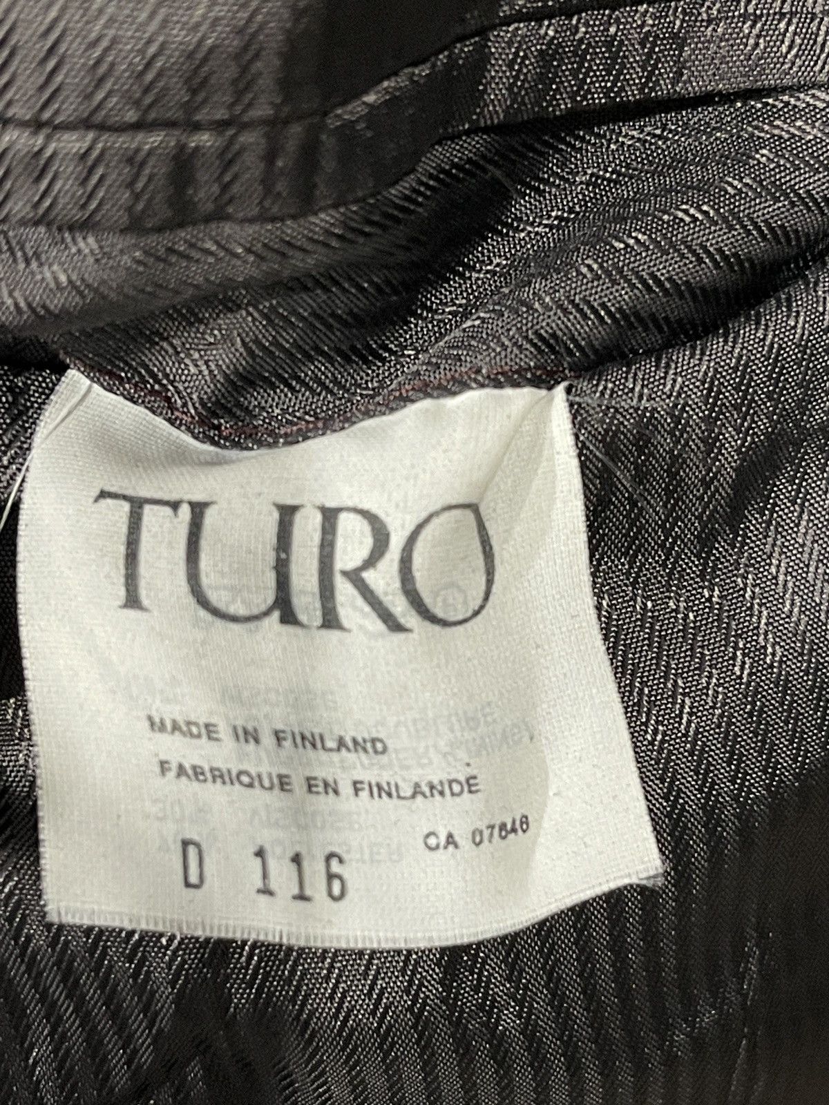 Vintage Vintage double-breasted jacket dark gray turo big size 48R Size 48R - 5 Thumbnail