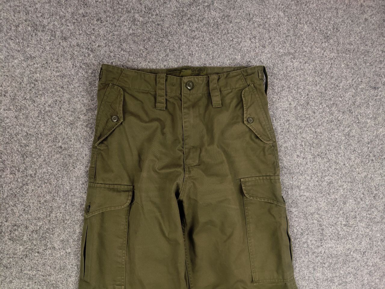 Japanese Brand Vintage Heavyweight Combat Military Green Cargo Army Pants Size US 32 / EU 48 - 7 Thumbnail