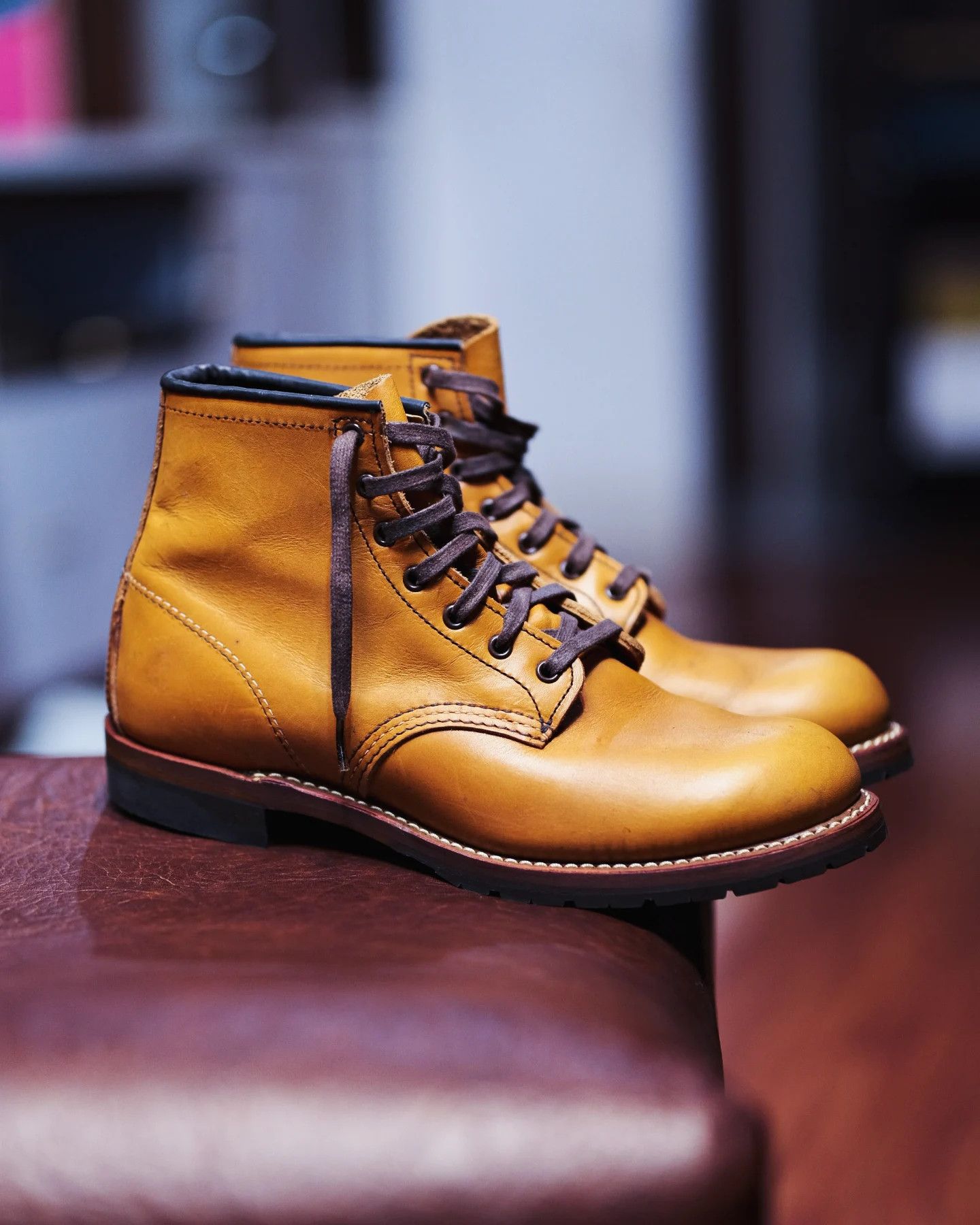 靴 REDWING BECKMAN BOOTS 9013 MADE IN USA Red Wing Heritage 9013 Beckman Chestnut Featherstone Round