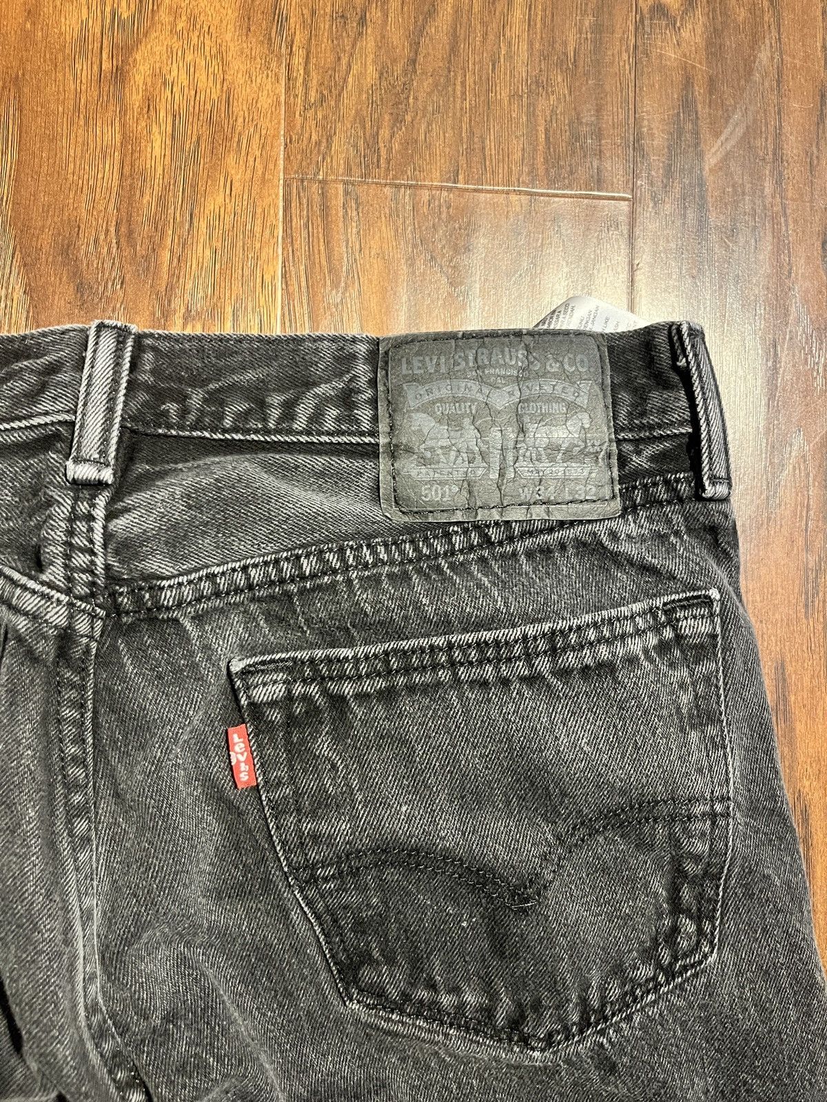 Levi's Levi’s 501 Black Wash Denim 👖🖤 – W30 Size US 30 / EU 46 - 3 Thumbnail