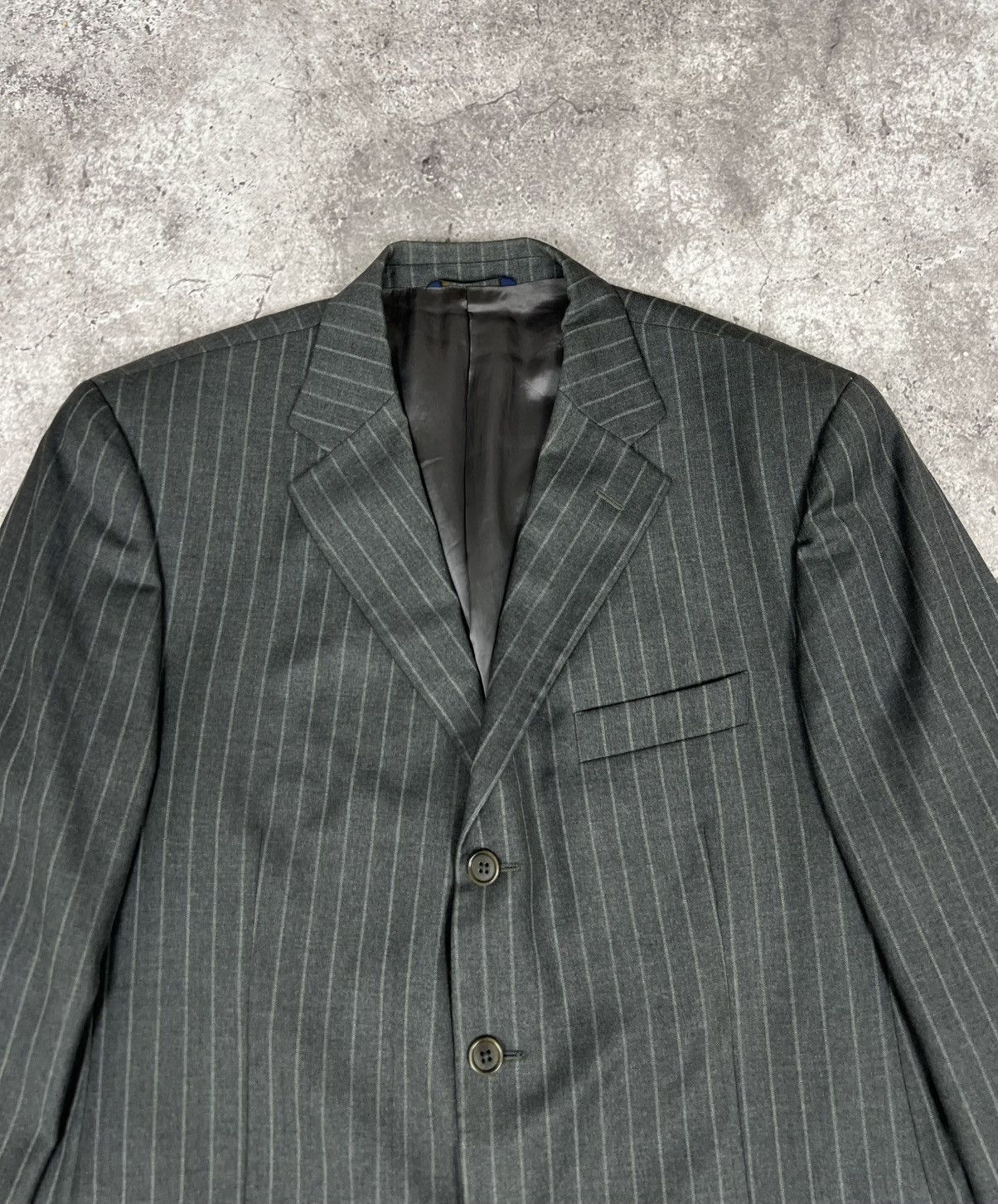 Brooks Brothers Brooks Brothers Ing Loro Piana Wool Blazer Jacket Size 52R - 4 Thumbnail