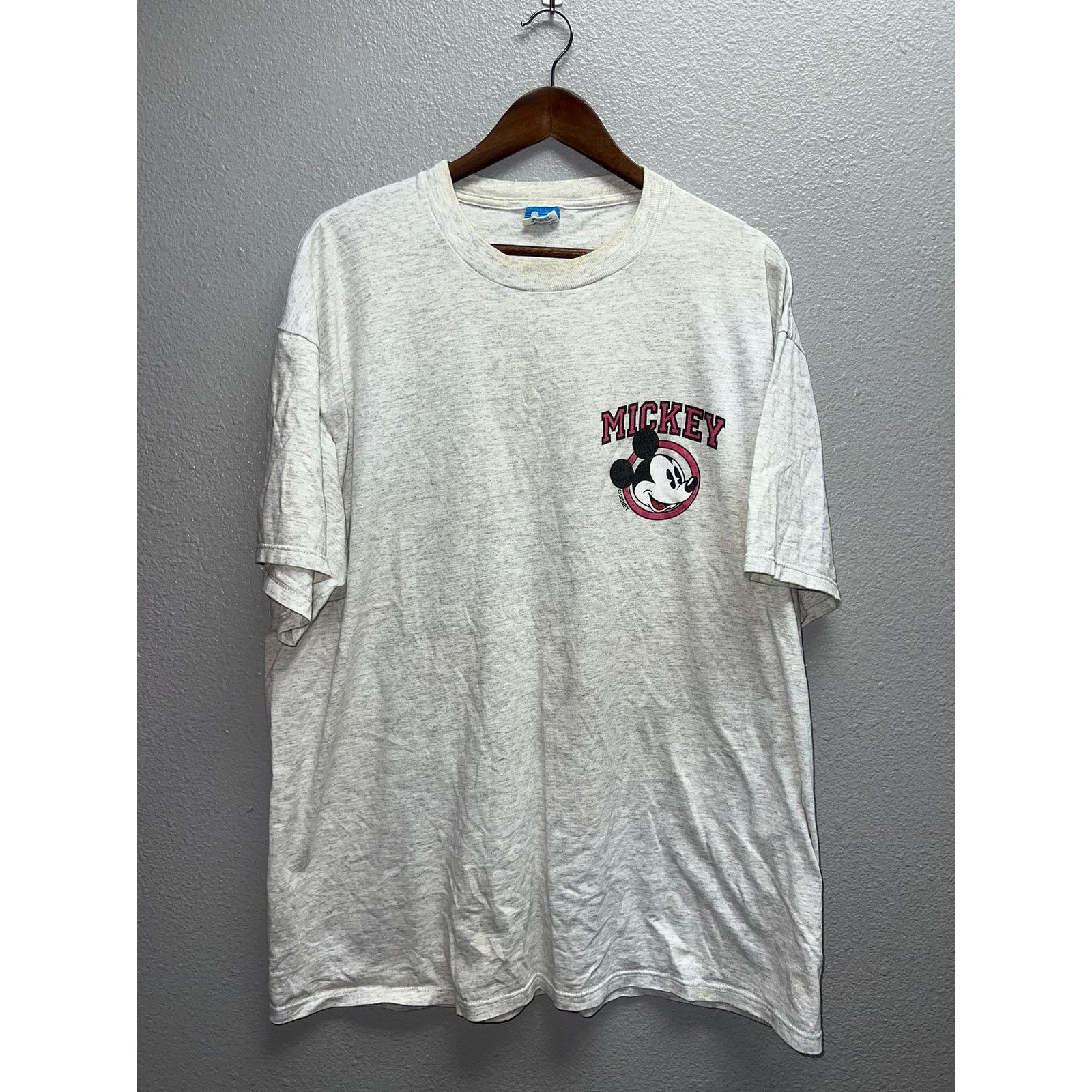 Disney Vintage Mickey Mouse Shirt Gray Character Fashions Tee 2XL Size US XXL / EU 58 / 5 - 1 Thumbnail